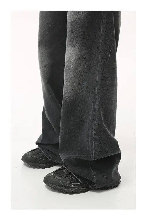 Other Vintage wide-leg loose washed jeans Size US 32 / EU 48 - 5 Thumbnail