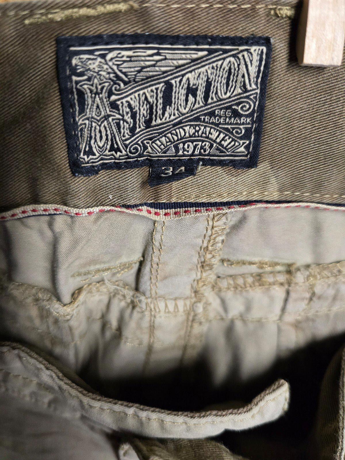 Affliction Affliction Men's Cargo Shorts 34" Waist w/Matching Belt Y2K Size US 34 / EU 50 - 6 Thumbnail