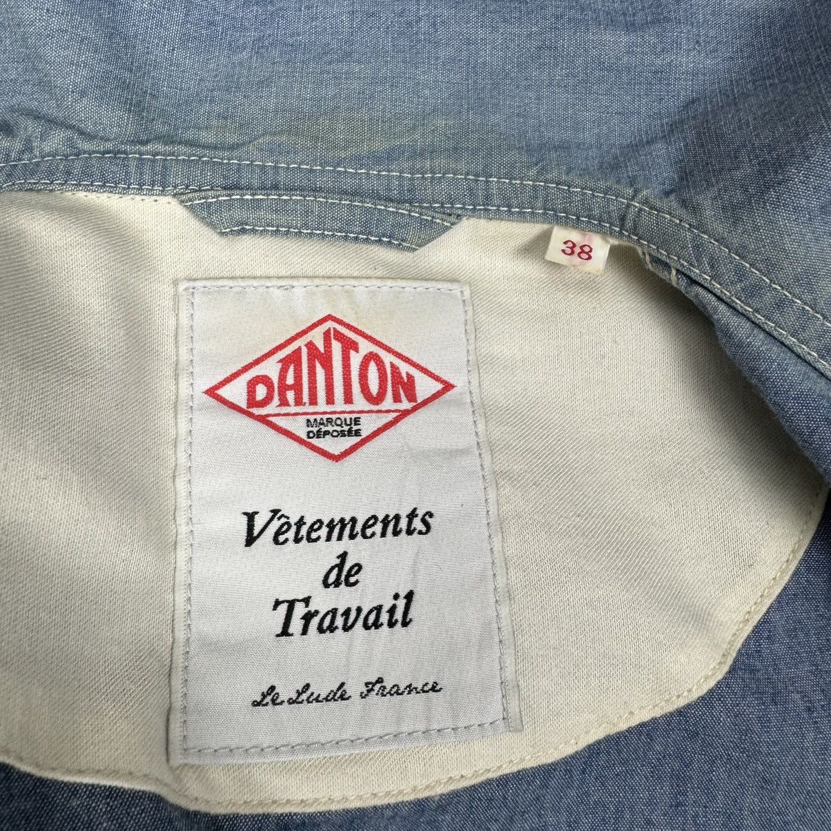 Danton × Japanese Brand ⚡️DANTON SHAWL COLLAR FRENCH CHORE JACKET Size US M / EU 48-50 / 2 - 11 Thumbnail