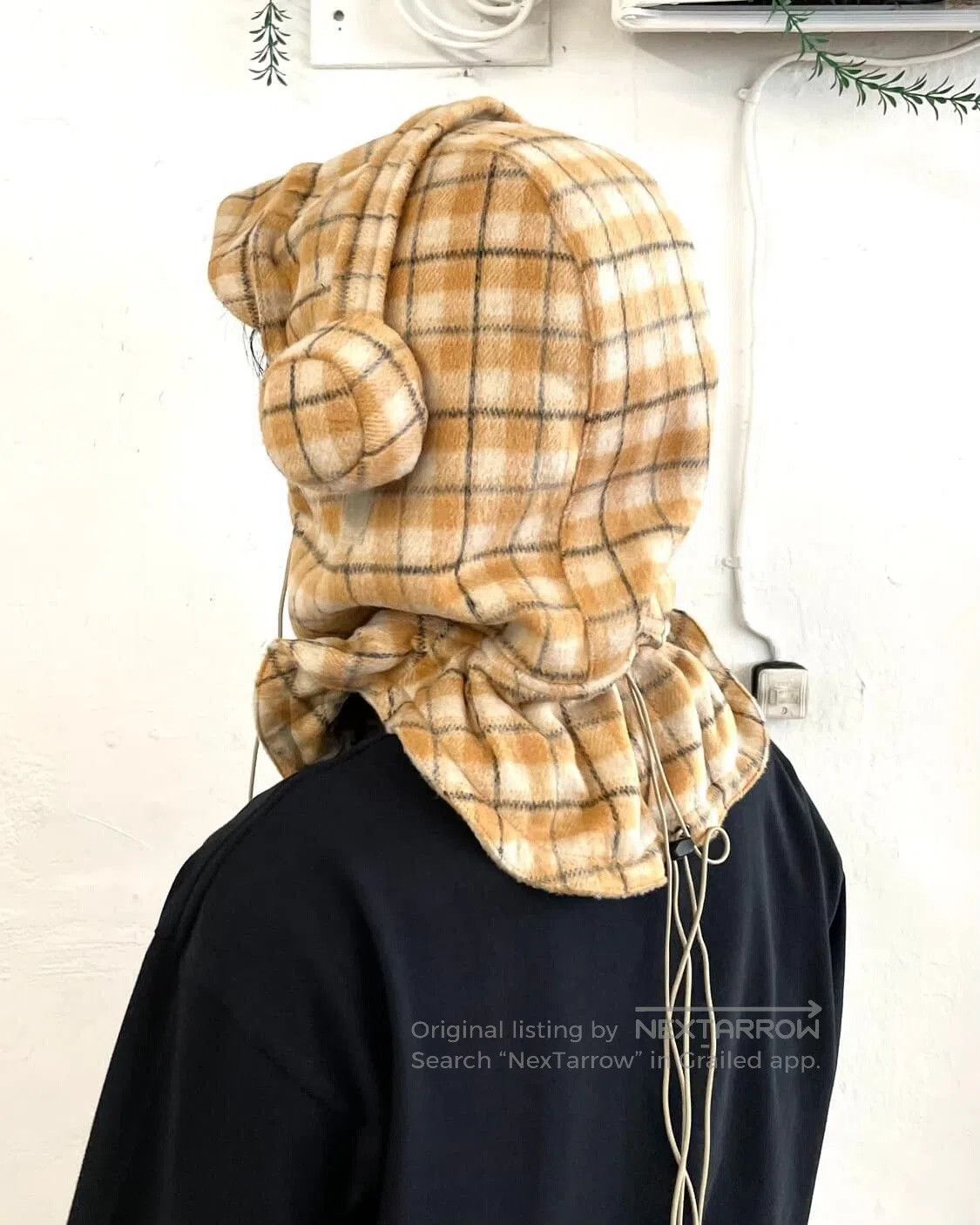SafetyBear ccbear Balaclava with Detachable Earmuffs. Size ONE SIZE - 3 Thumbnail
