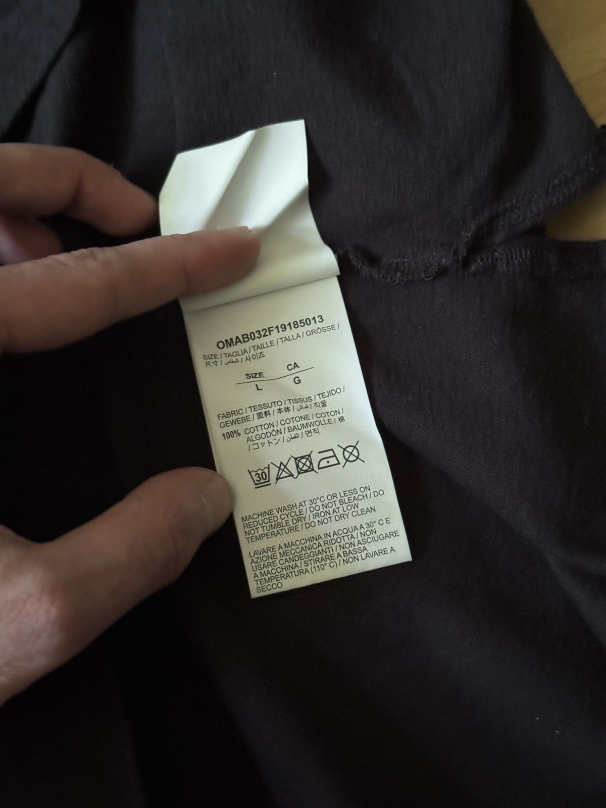 Off-White OffWhite Virgil Abloh "Ruined Factory" Longsleeve Shirt FW19 Size US L / EU 52-54 / 3 - 8 Thumbnail