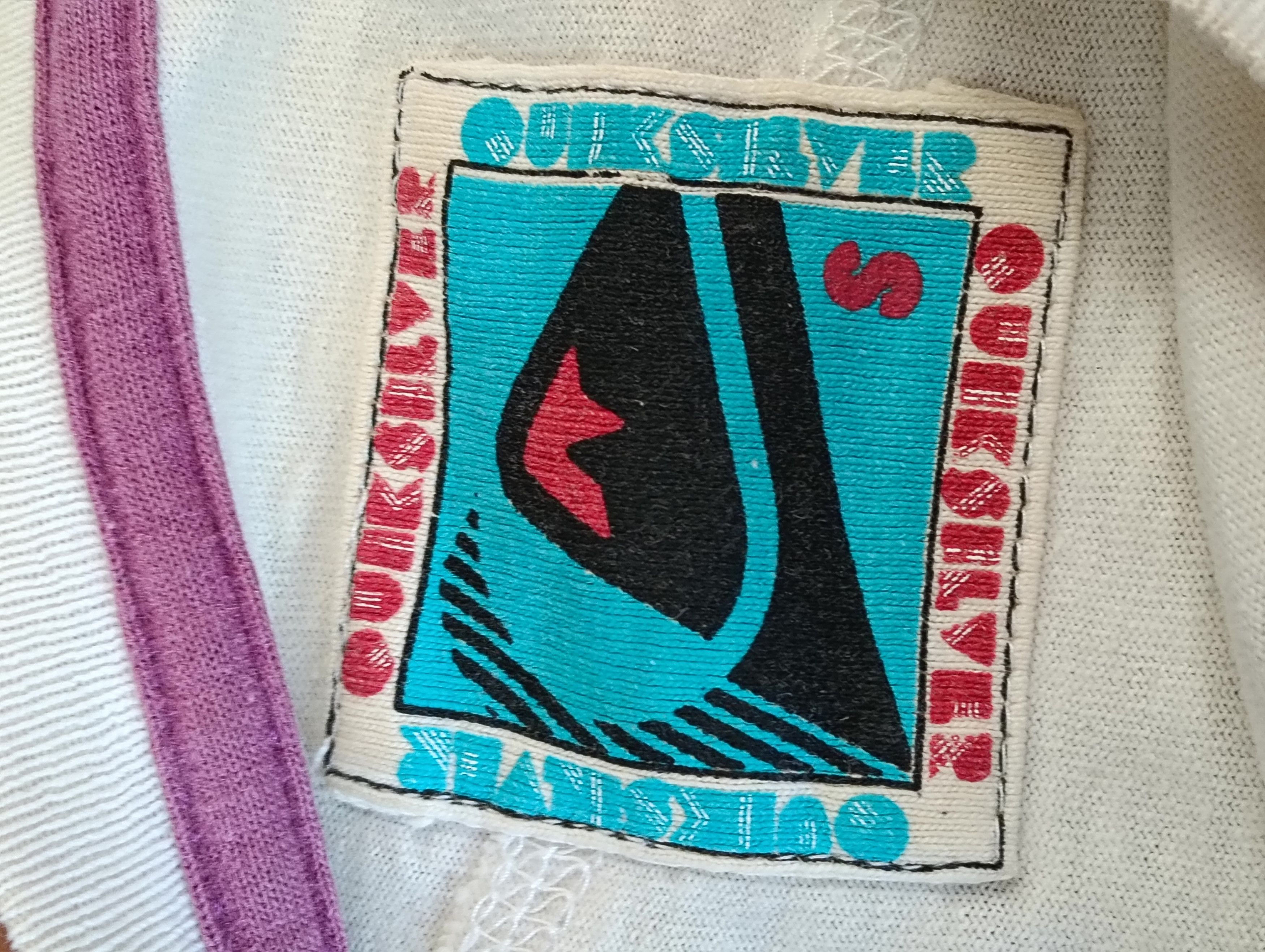 Quicksilver Vintage Y2K Quiksilver "Mountain & Wave" big Logo t-shirt Size US S / EU 44-46 / 1 - 5 Thumbnail