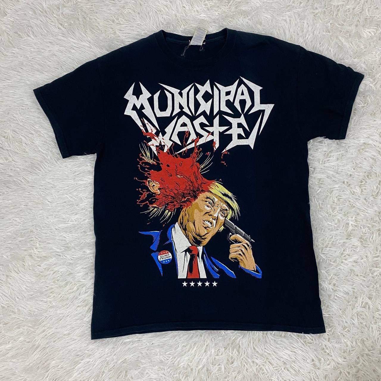 Band Tees Crossover thrash metal band municipal waste dump trump Size US M / EU 48-50 / 2 - 1 Thumbnail