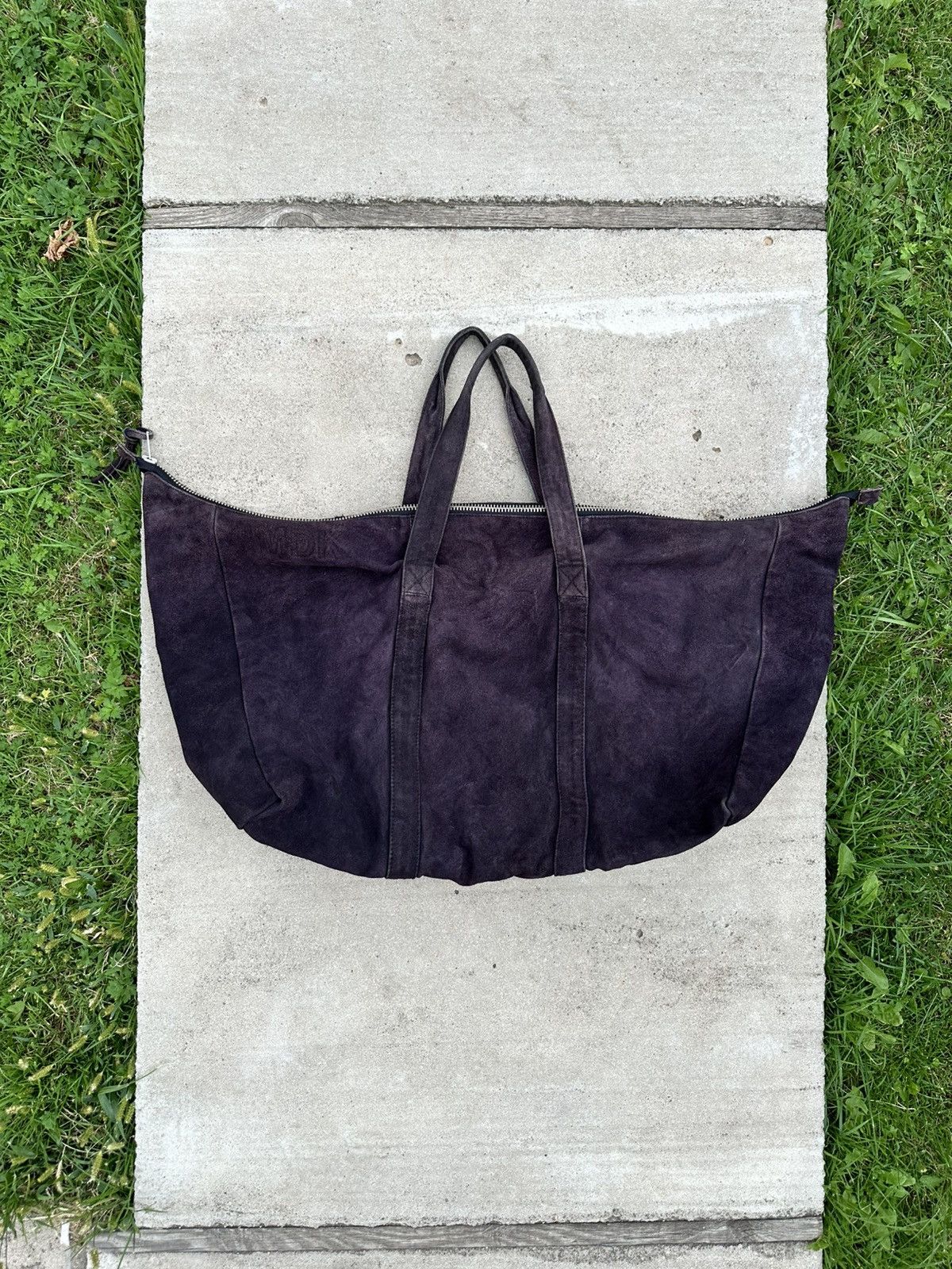 MDK MIRANDA KALOUDIS MDK suide avant garde bag Size ONE SIZE - 1 Thumbnail