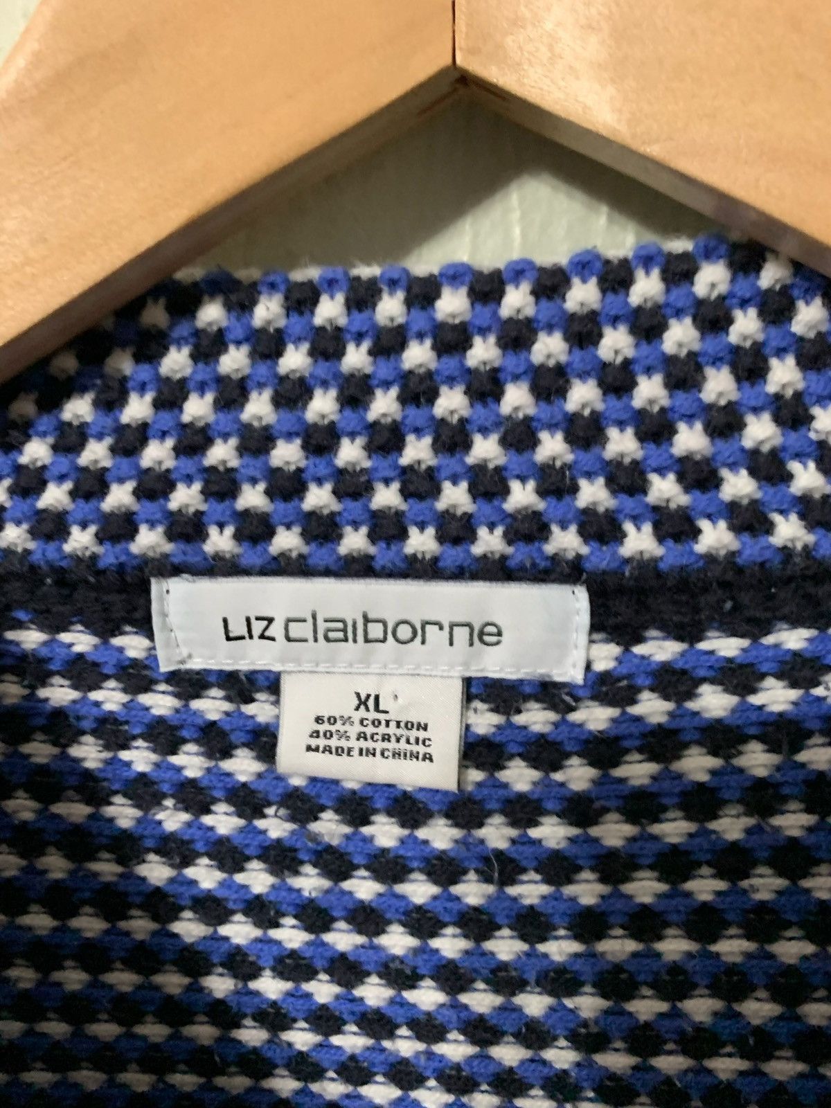 Vintage Vintage Sleet Magic Eye Knit Sweater Size US XL / EU 56 / 4 - 1 Thumbnail