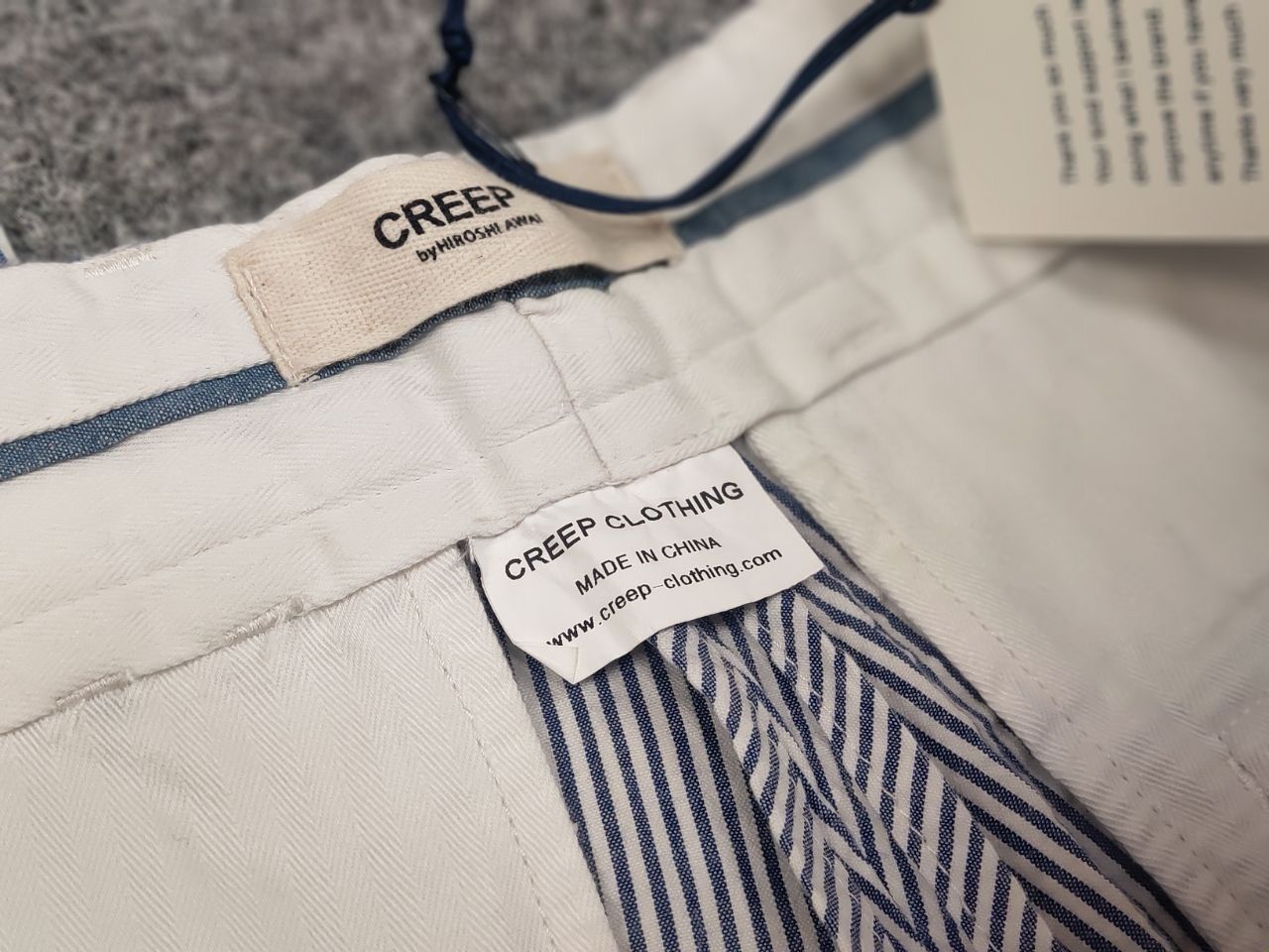 Creep Creep by Hiroshi Awai Design Light Striped Trouser Pants Size US 34 / EU 50 - 11 Thumbnail