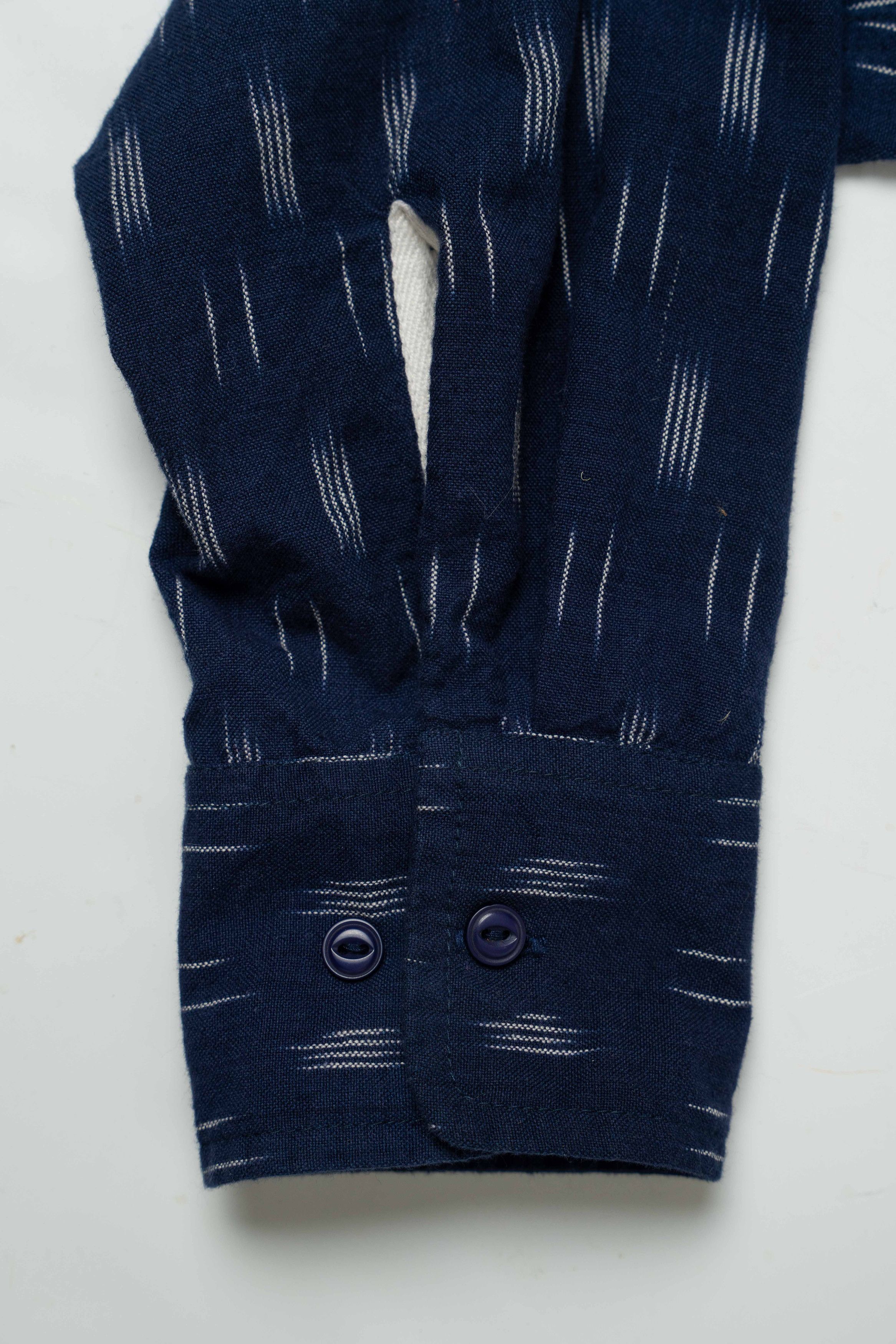 Universal Works Universal Works navy baseball collar button down medum Size US M / EU 48-50 / 2 - 3 Thumbnail