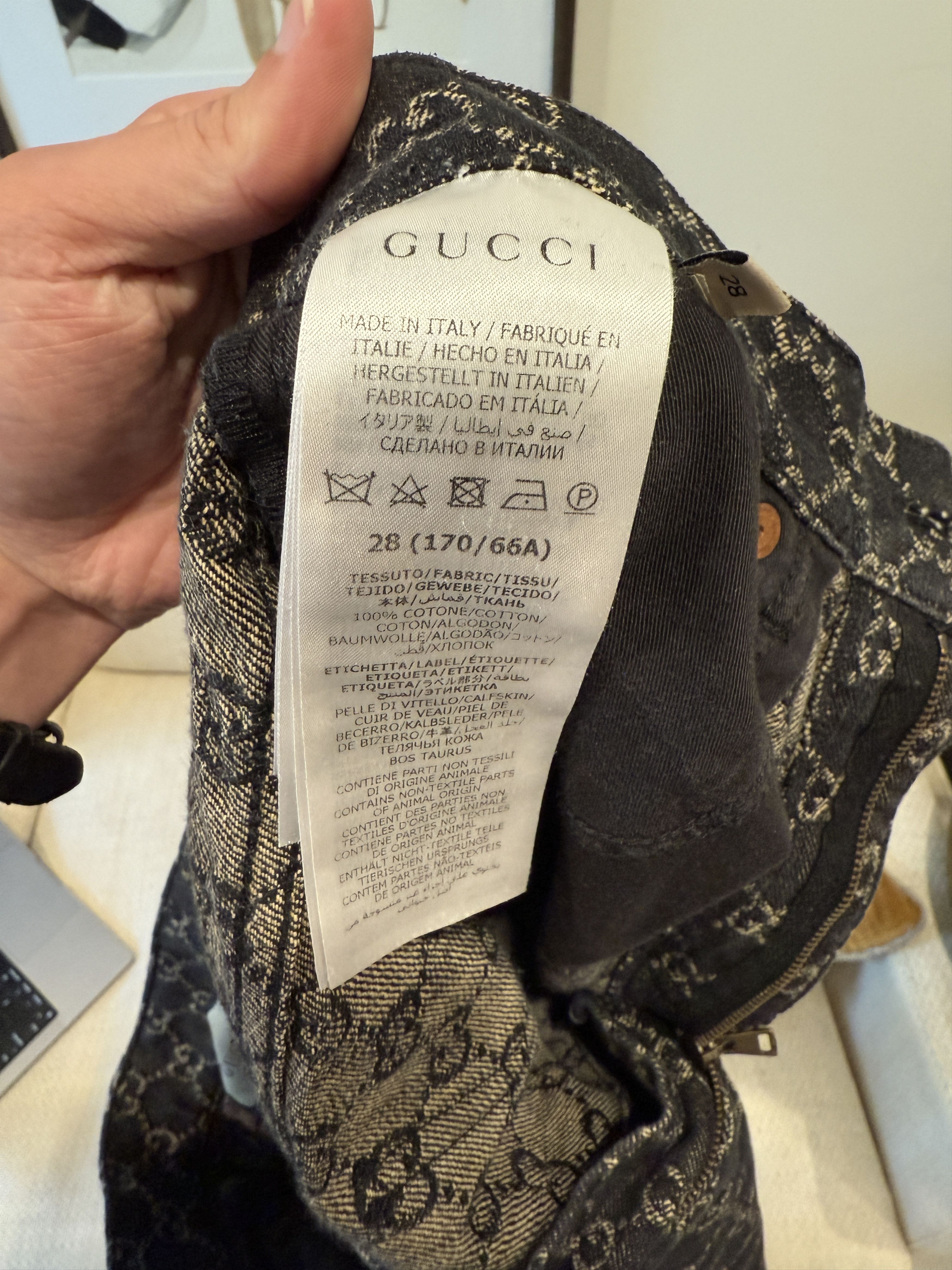 Gucci Gucci Logo Jeans Size US 28 / EU 44 - 4 Thumbnail