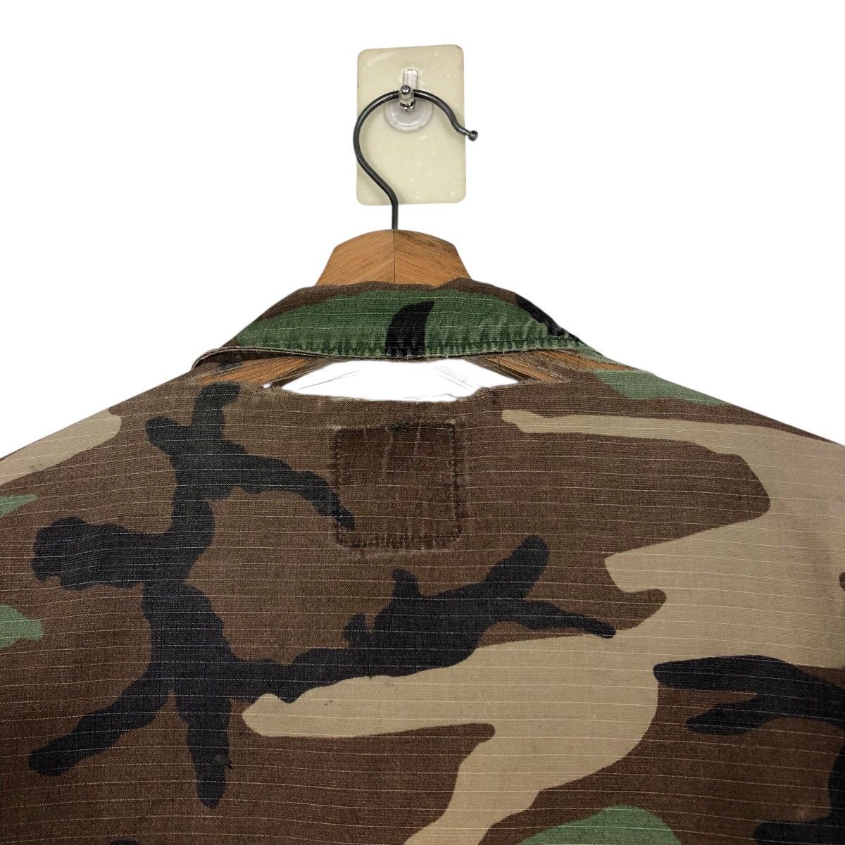 Vintage 📌Vintage Chore Work Jacket Military Us Air Force Camouflage Size US M / EU 48-50 / 2 - 12 Thumbnail