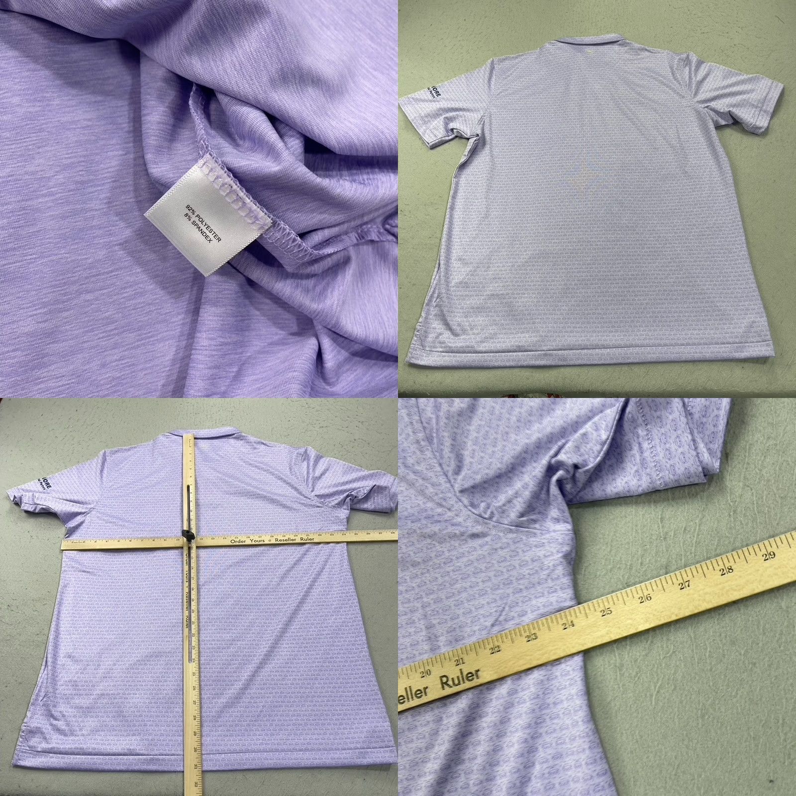 Peter Millar Peter Millar Polo Shirt Mens XL Purple Golf NWT Lightweight Breathable Logo Embroidered Short Sleeve Polo USA 90s? Size US XL / EU 56 / 4 - 8 Thumbnail