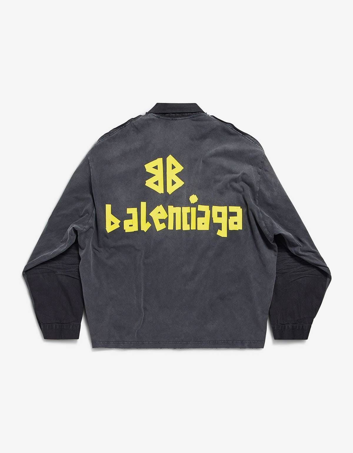 Balenciaga Balenciaga Black Oversized Hybrid Jacket Size US M / EU 48-50 / 2 - 3 Thumbnail
