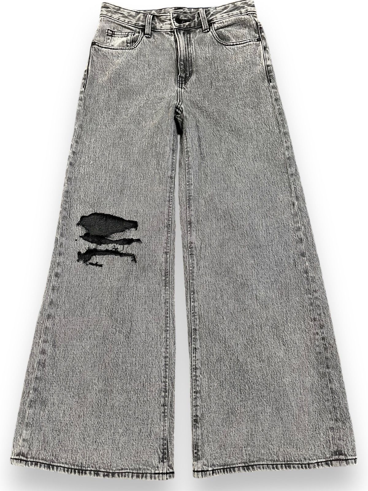 GU Vintage GU Baggy Distressed Denim Size US 28 / EU 44 - 1 Thumbnail