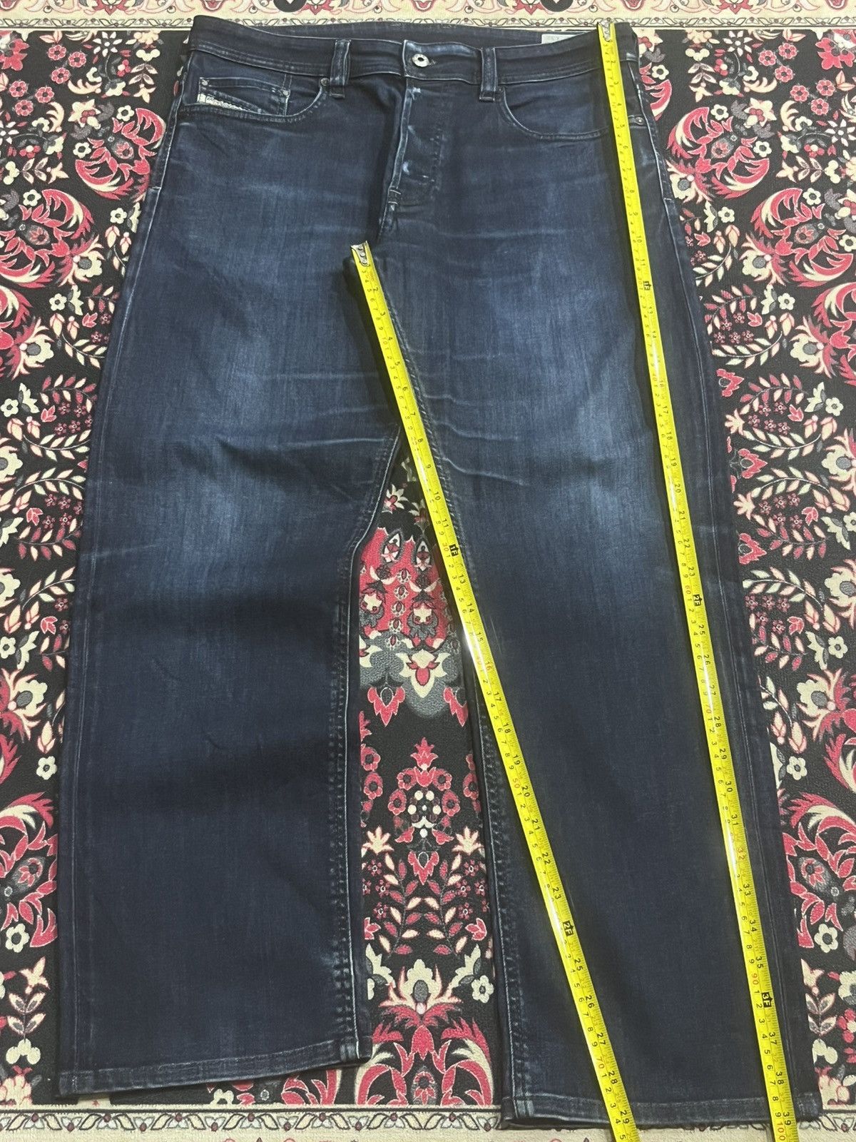 Diesel Vintage Diesel Larkee Indigo Washed Relaxed Jeans Size US 32 / EU 48 - 14 Thumbnail