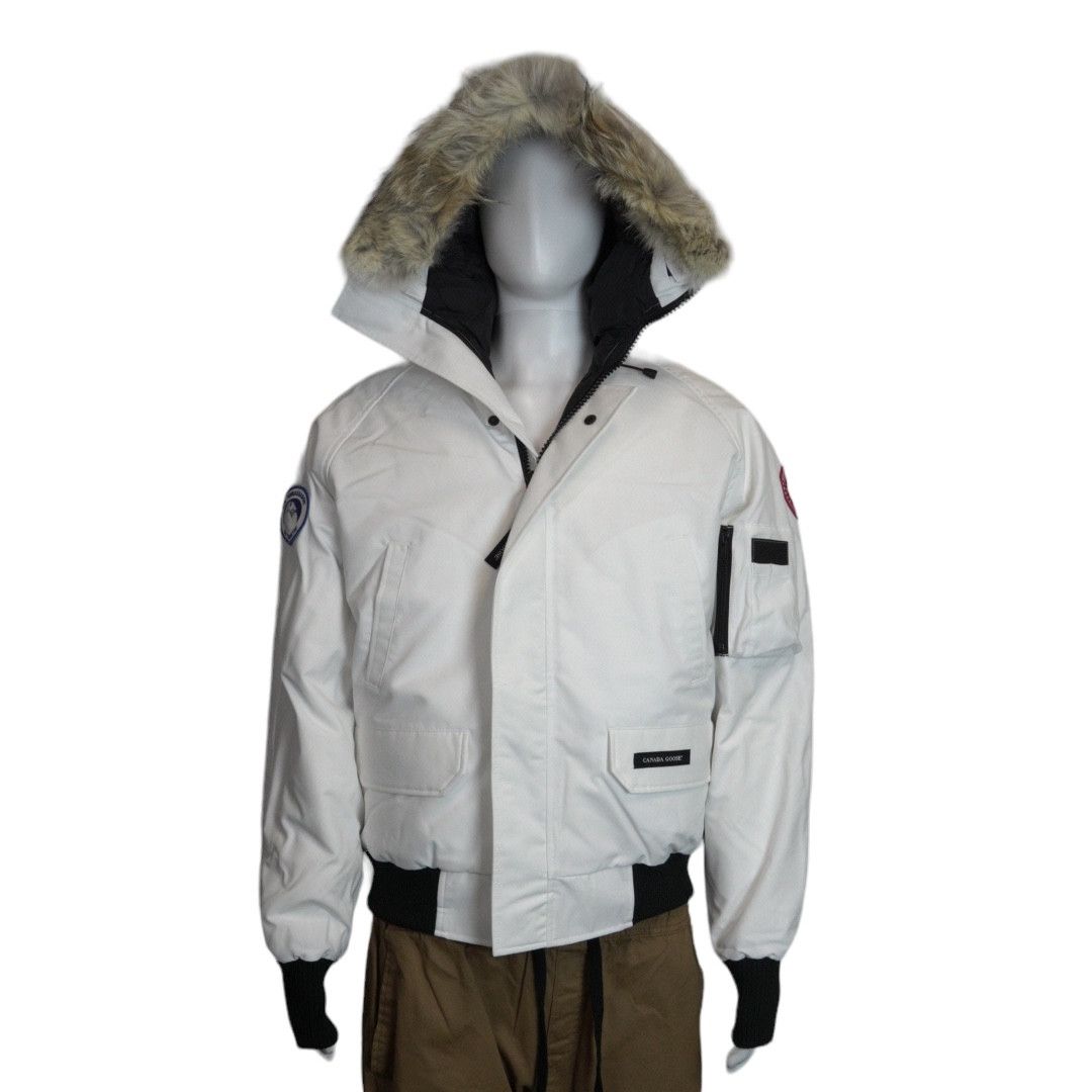 image of Canada Goose Chilliwack Bomber in White, Men's (Size XS)