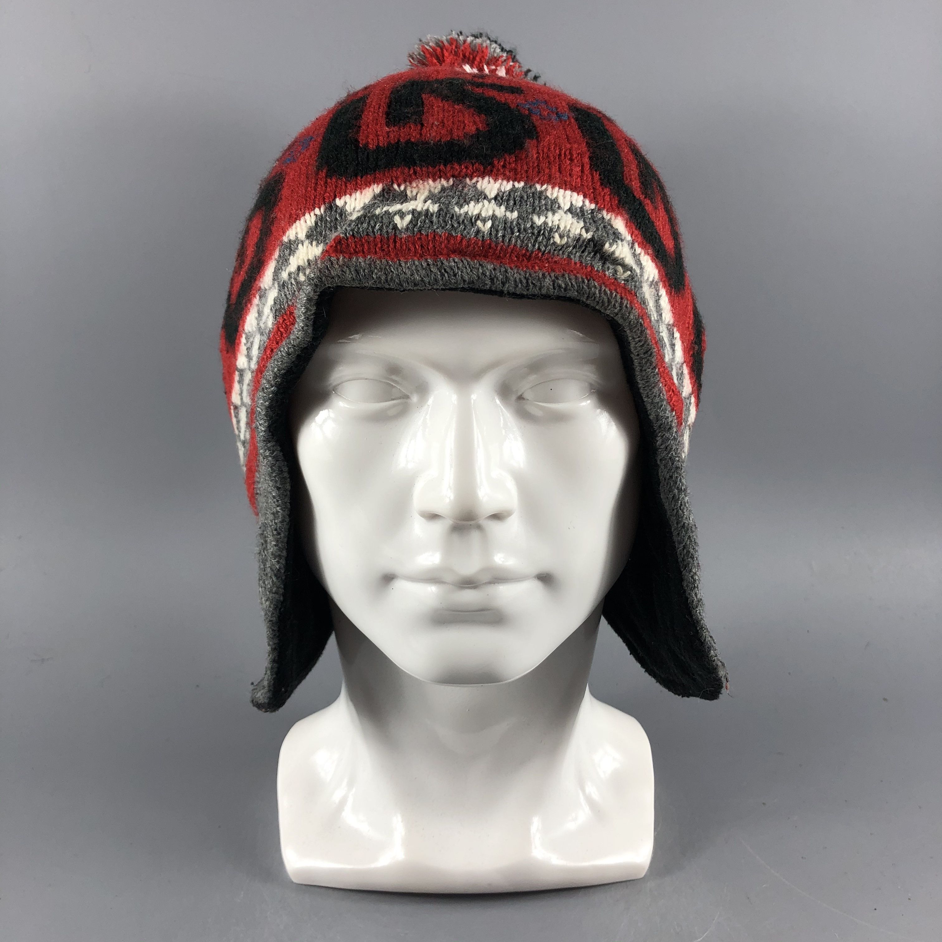 image of Burton Hats Earflap Beanie Ski Snow Hat Snow Cap B1217, Men's