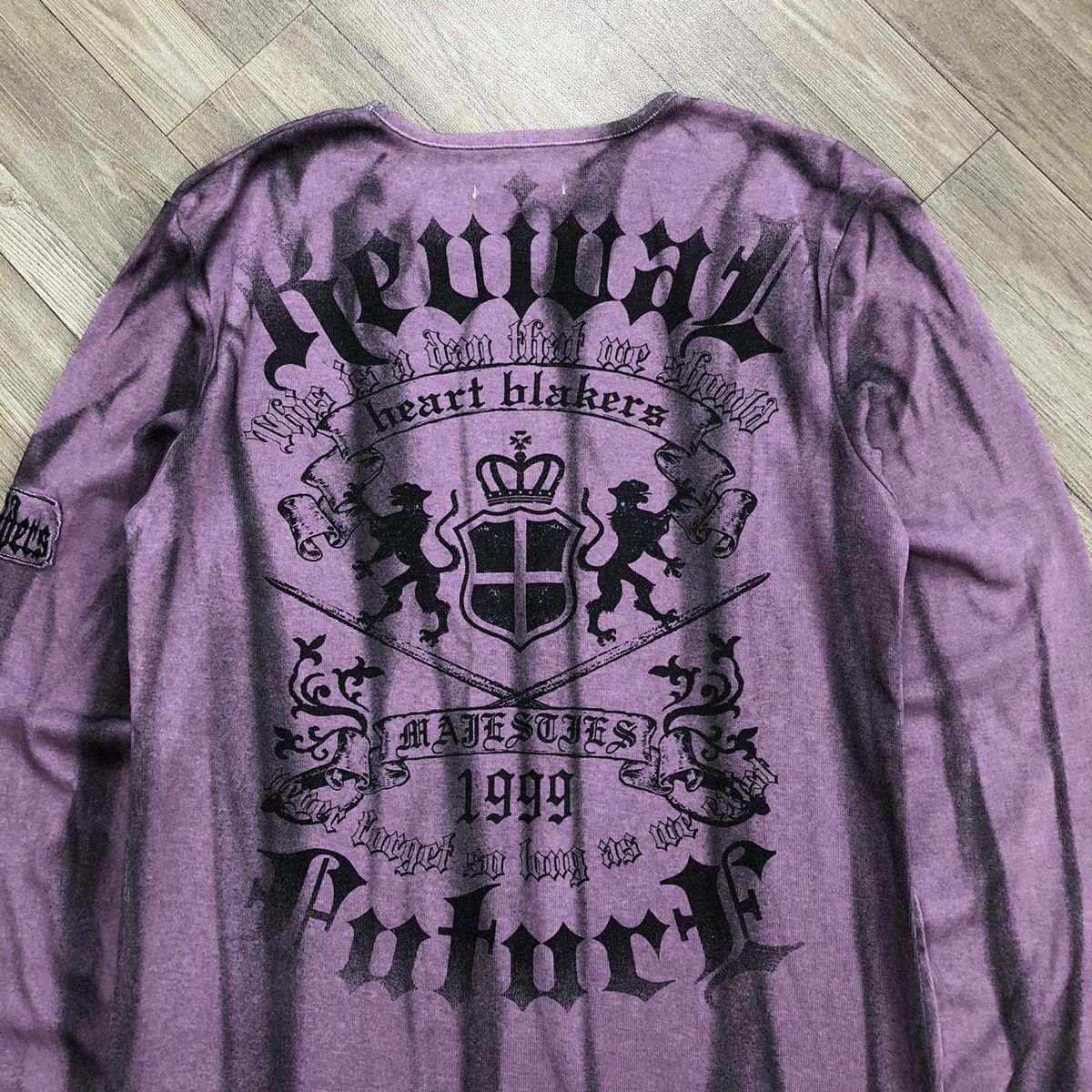 Japanese Brand × Le Grande Bleu (L.G.B.) × semanticdesign 2000s Semantic Design Poem Punk Lgb Style Long Sleeve Size US M / EU 48-50 / 2 - 14 Thumbnail