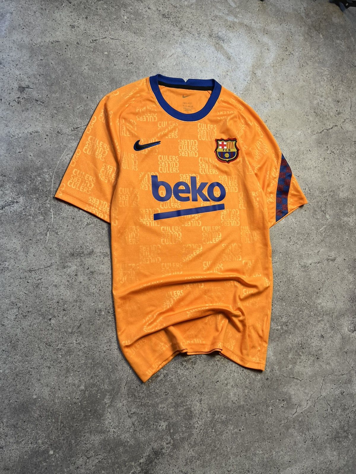 Nike Nike 2022 Barcelona Away Jersey Size US S / EU 44-46 / 1 - 3 Thumbnail