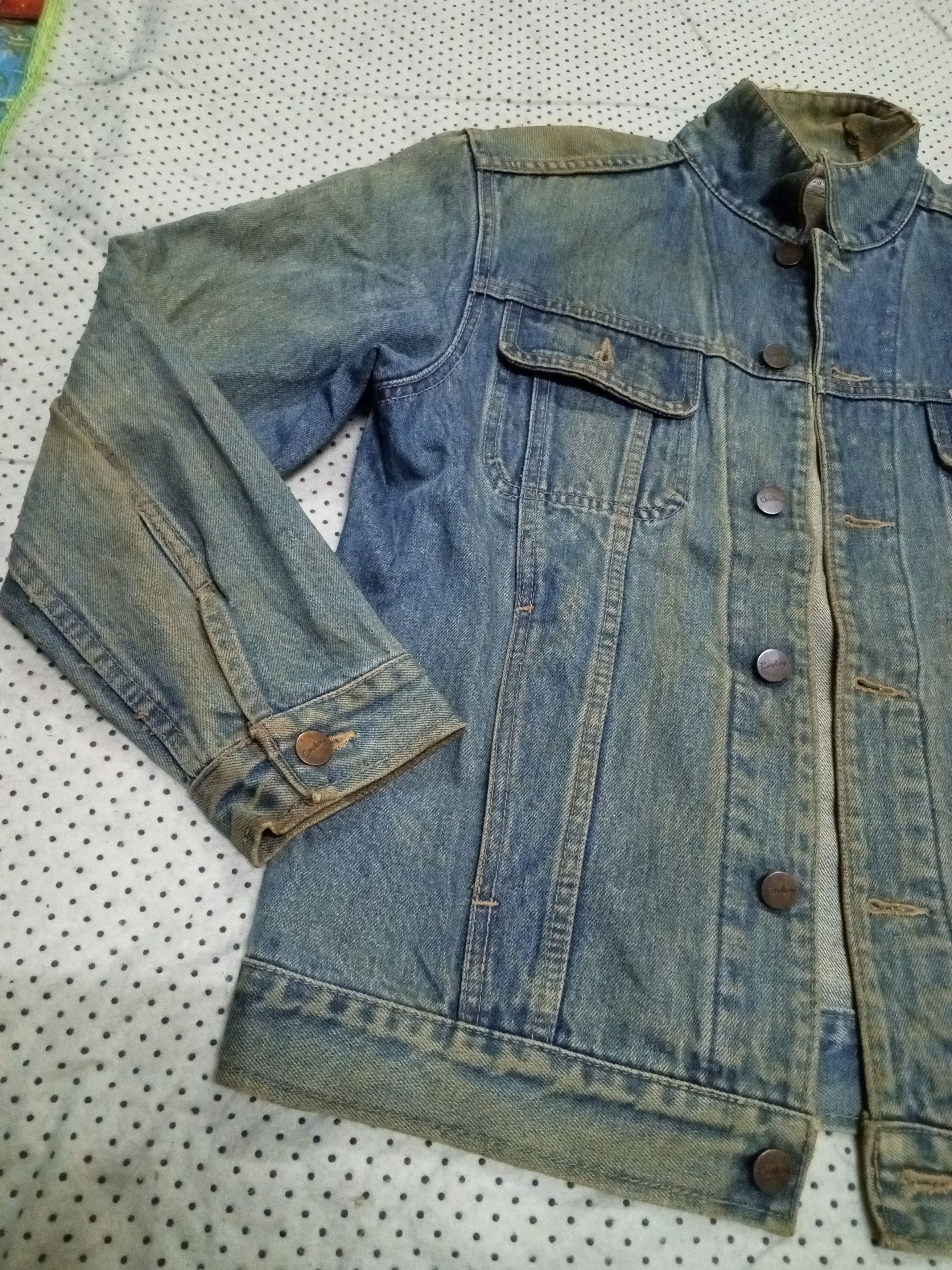 Cowboy Equipment × Vintage VTG COWBOY DENIM JACKETS RARE Size US L / EU 52-54 / 3 - 2 Thumbnail