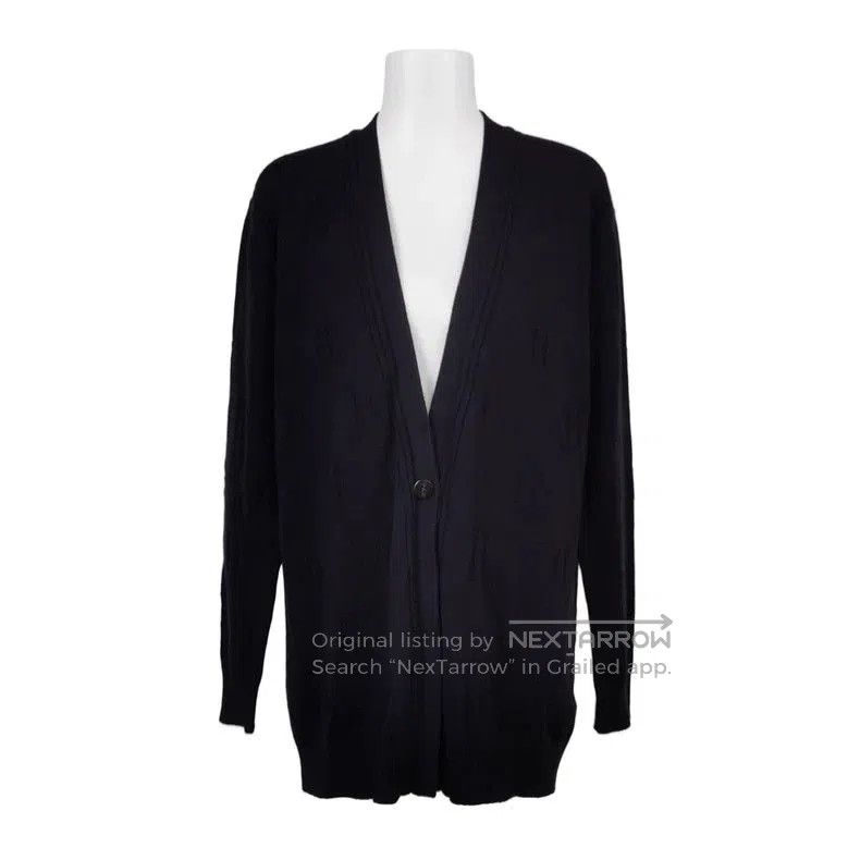 Hermes Hermes Black Cardigan Coat. Size US XS / EU 42 / 0 - 1 Thumbnail