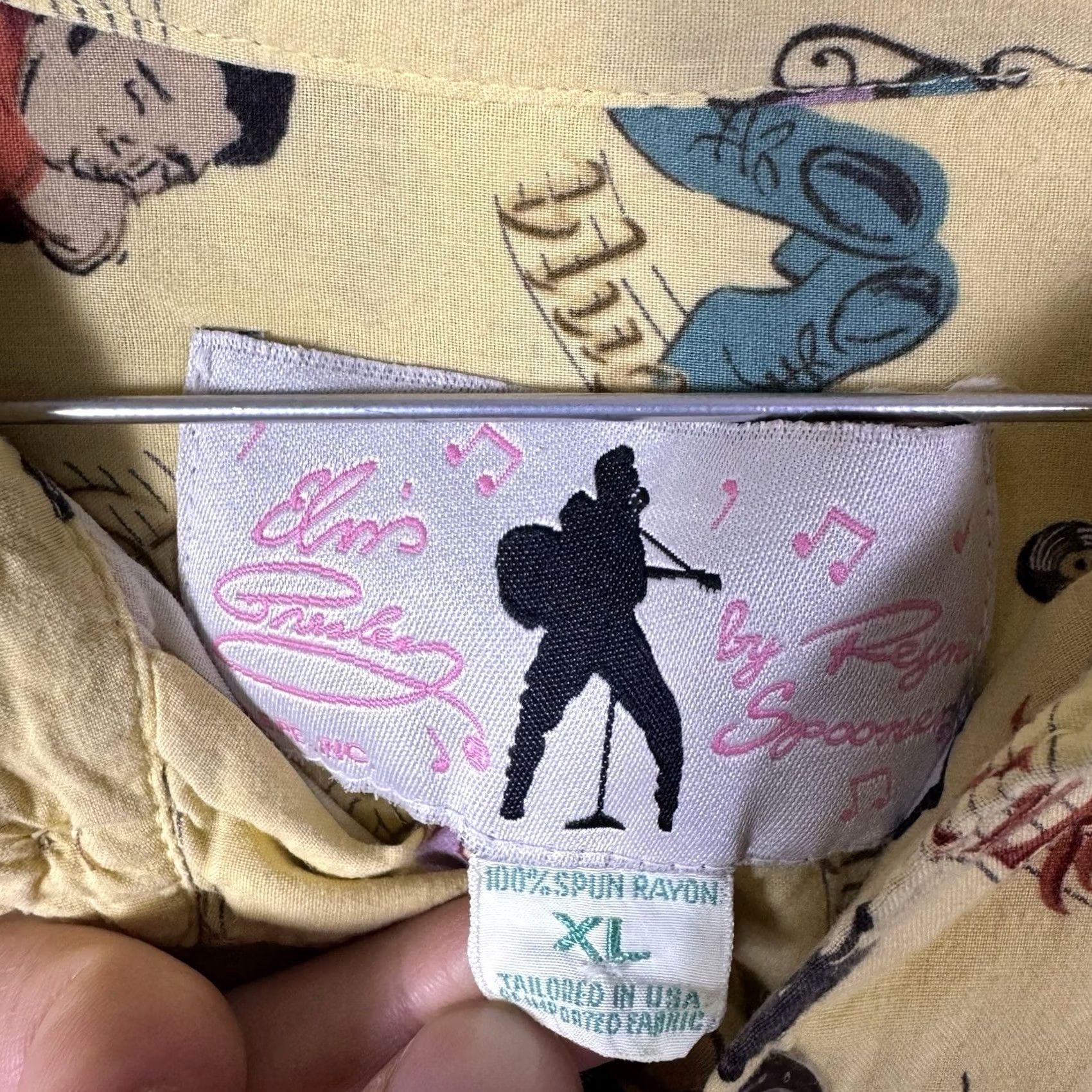 Reyn Spooner VINTAGE Reyn Spooner Shirt Elvis Presley XL Spun Rayon Hawaiian Aloha Mens Size US XL / EU 56 / 4 - 7 Thumbnail