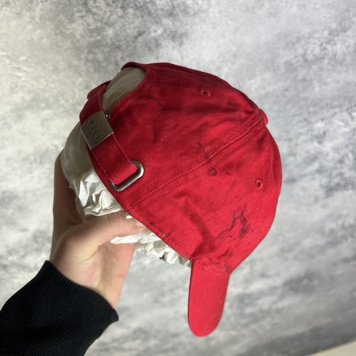 Audi Audi Cap Men's Red One Size Size ONE SIZE - 11 Thumbnail