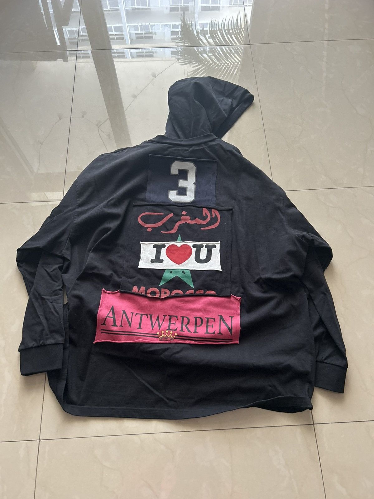 Vetements Vetements bulldog patchwork hoodie Size US S / EU 44-46 / 1 - 8 Thumbnail