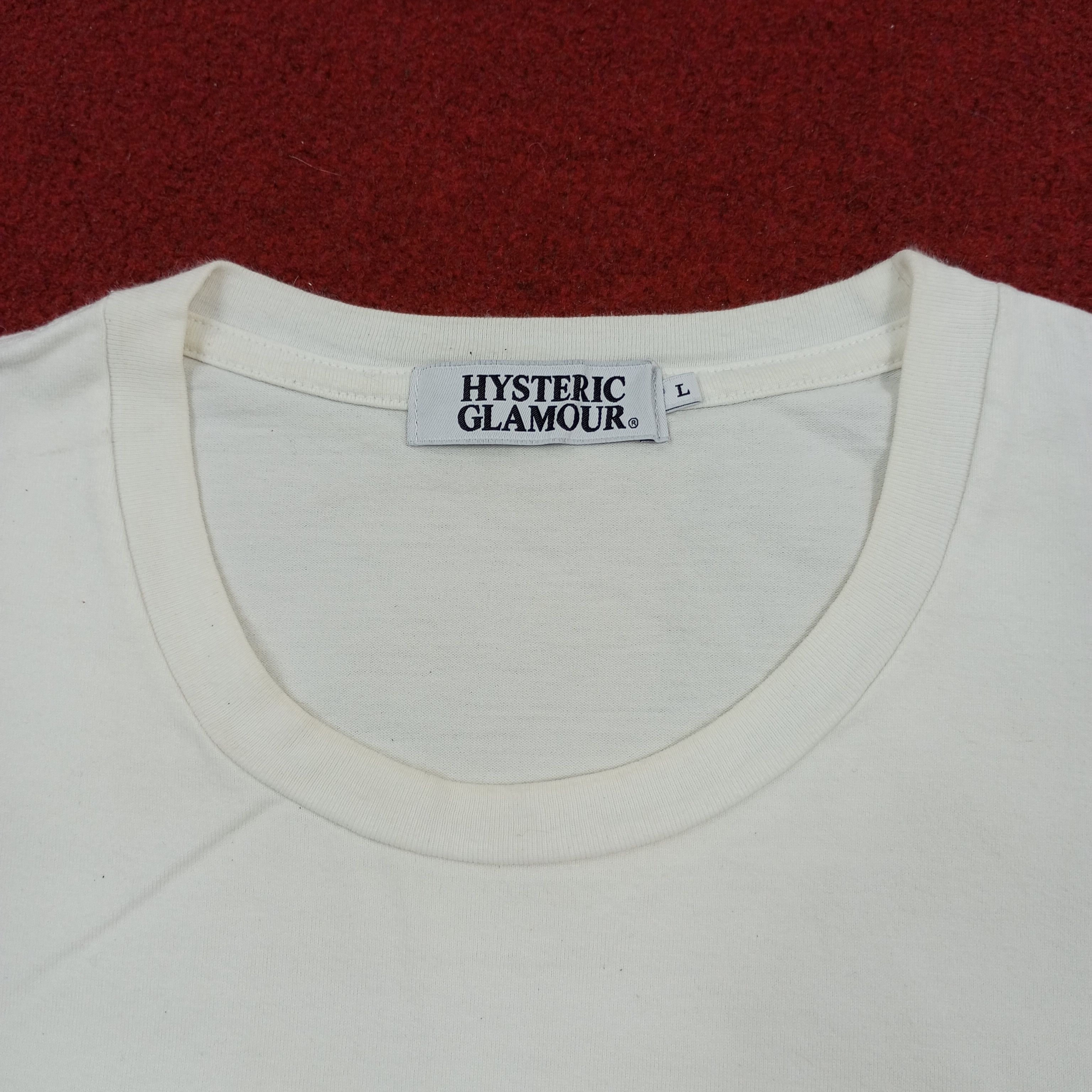 Hysteric Glamour Hysteric Glamour Japanese Brand Fashion Style Tshirt Size US M / EU 48-50 / 2 - 5 Thumbnail