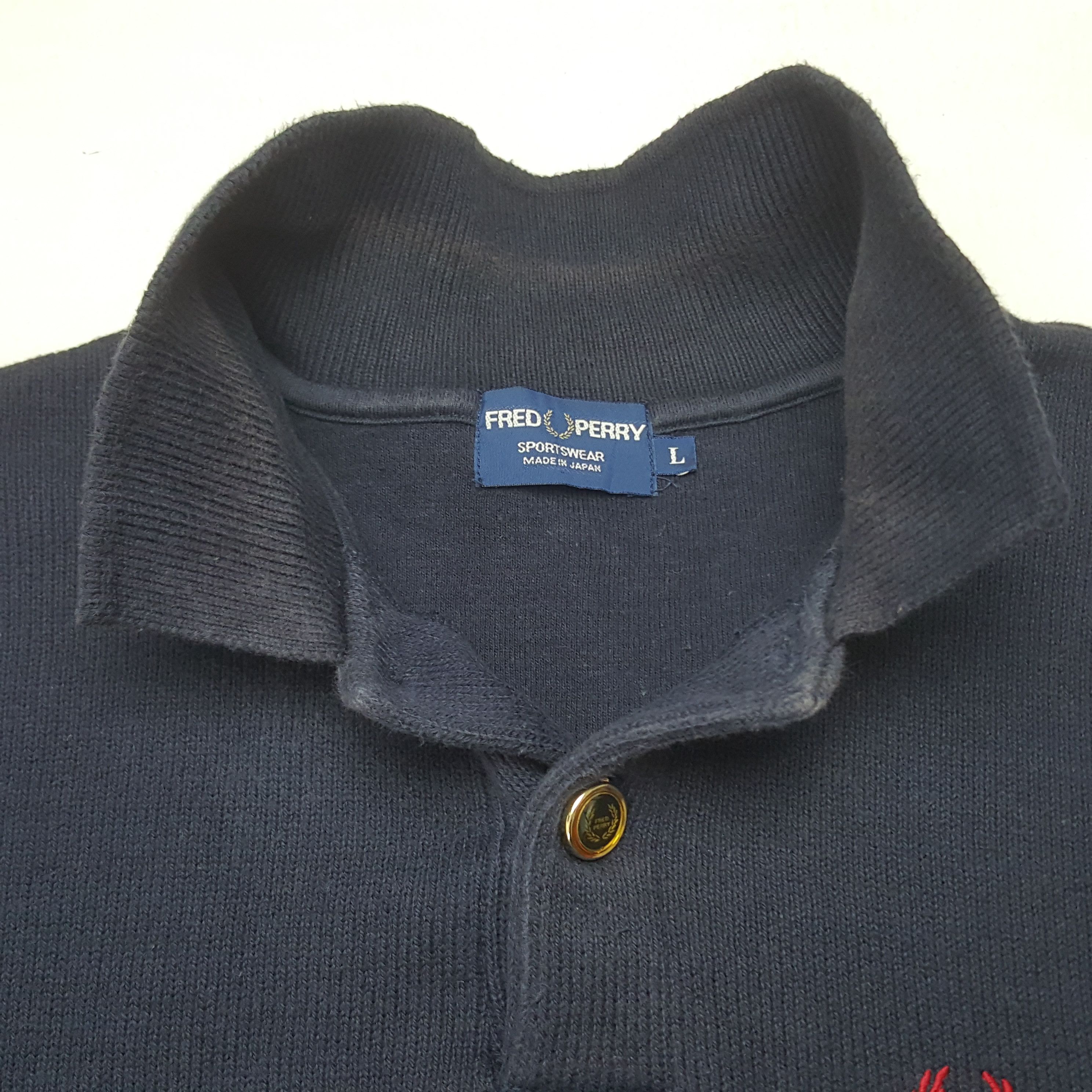 Fred Perry × Vintage Vintage Fried Perry Casual Style Collar Sweatshirt Size US M / EU 48-50 / 2 - 4 Thumbnail