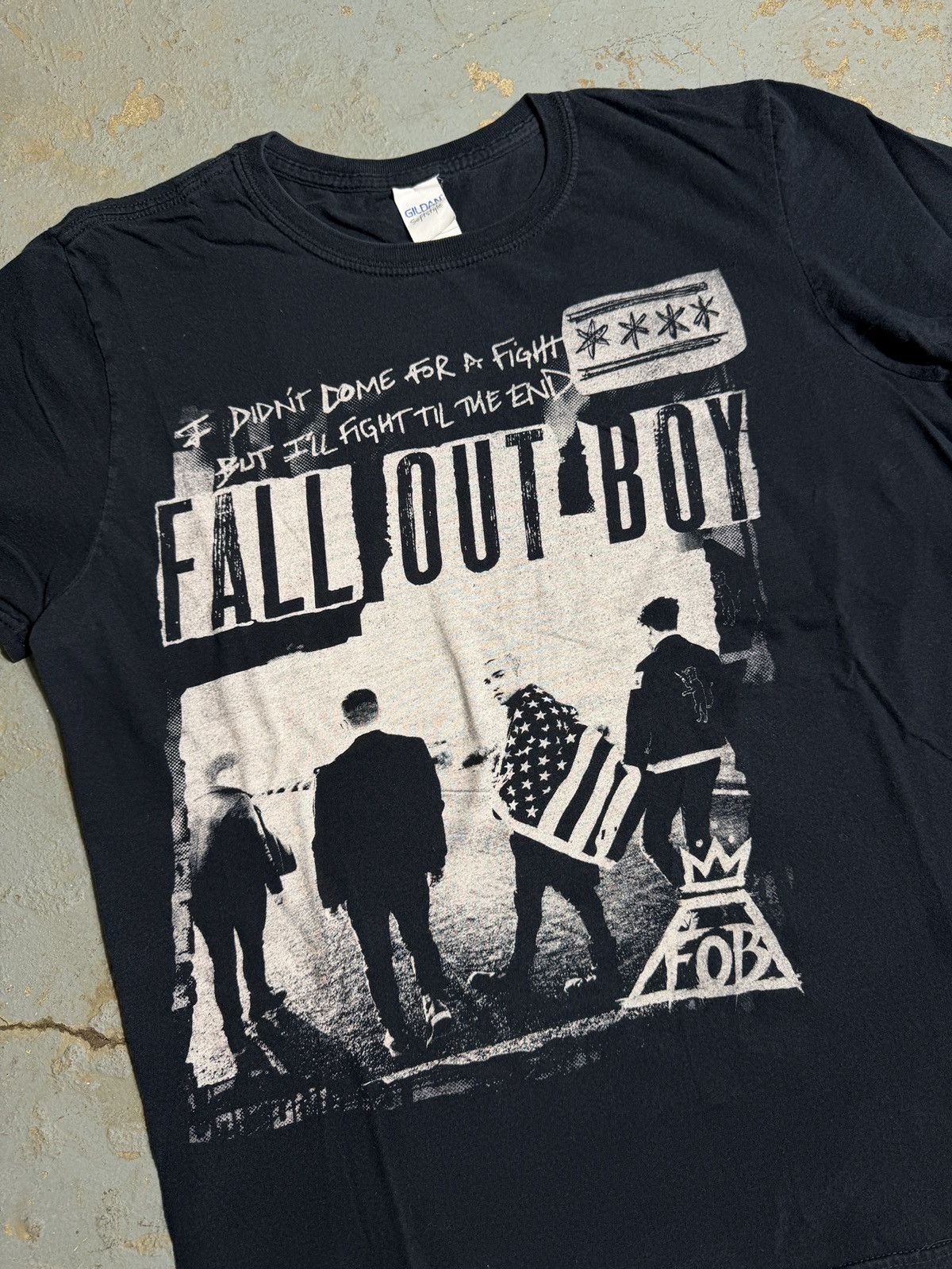 Gildan 2015 Fall Out Boys Tour Tee Size US M / EU 48-50 / 2 - 2 Thumbnail
