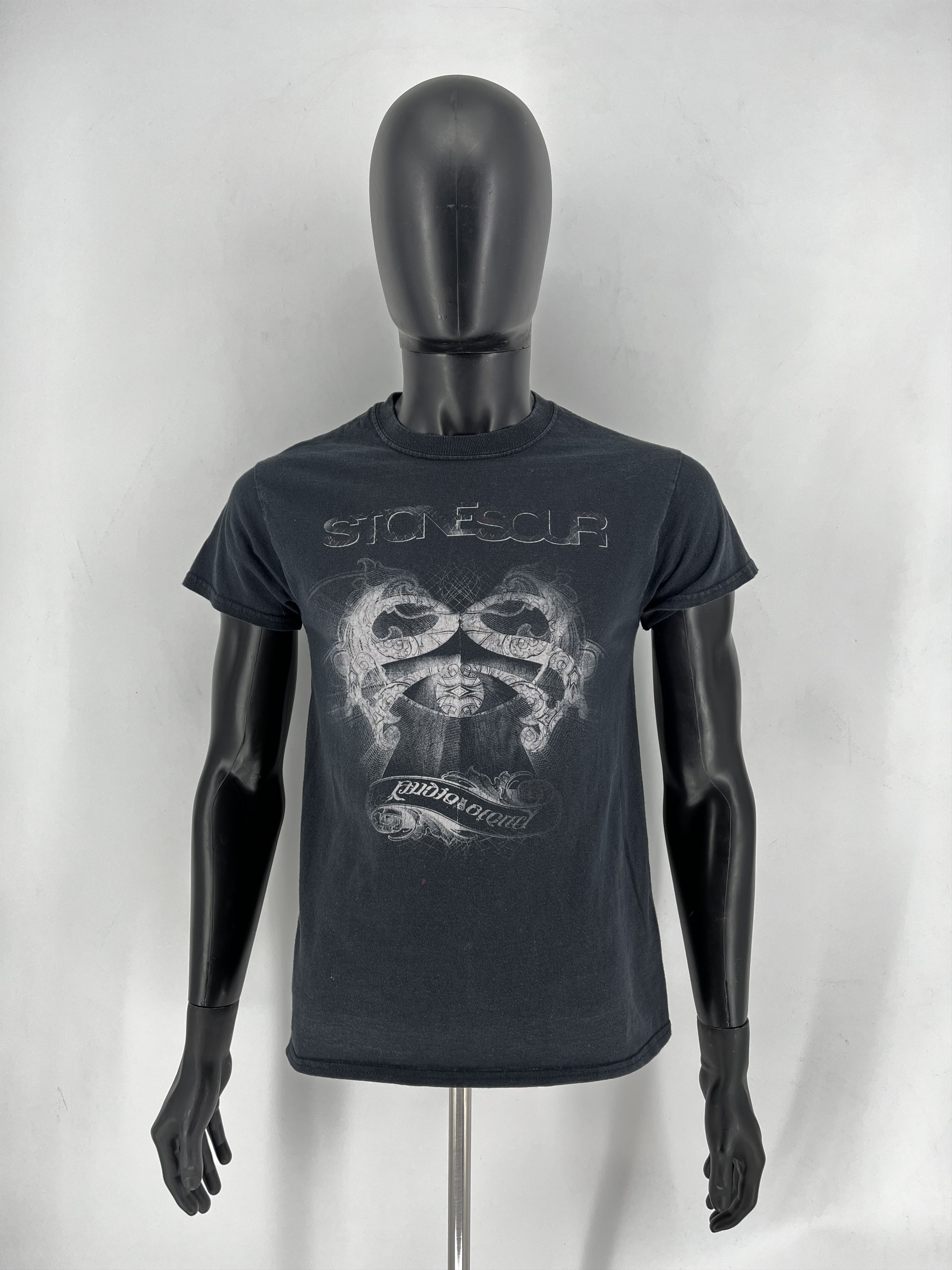 Band Tees Vintage Y2K Stone Sour Band Tee Big Logo Streetwear Size S Size US S / EU 44-46 / 1 - 2 Thumbnail
