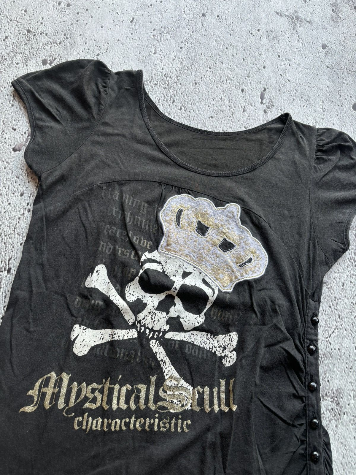 Hysteric Glamour Y2k opium skull ifsix punk style women's tshirt Size M / US 6-8 / IT 42-44 - 6 Thumbnail