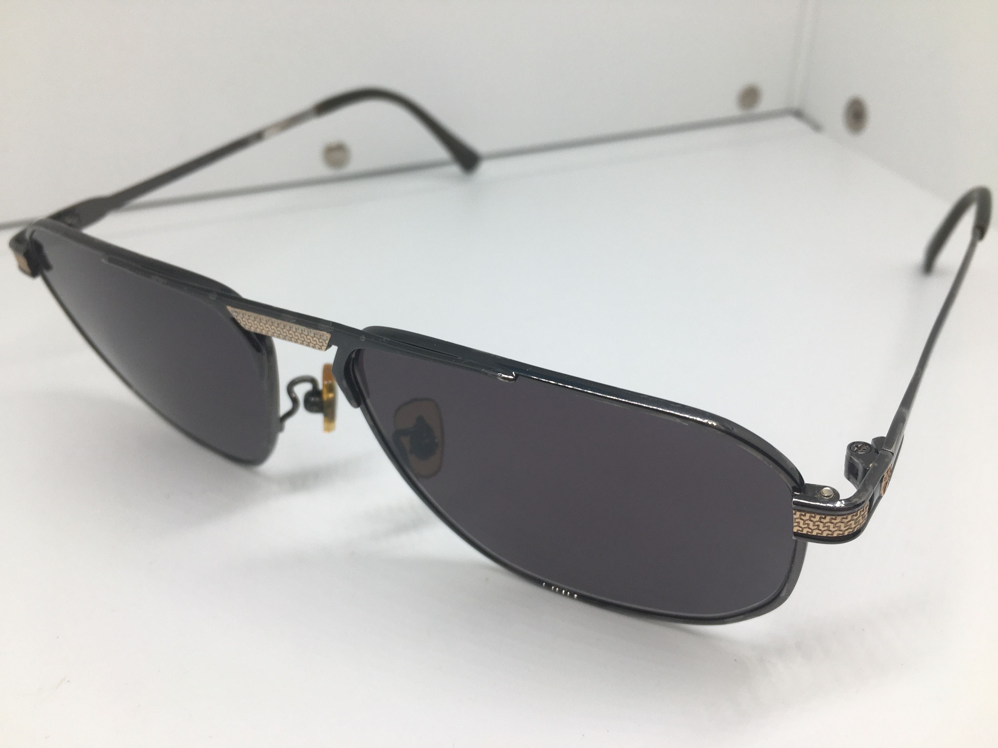 Tonino Lamborghini Vintage TONINO LAMBORGHINI TITANIUM Sunglasses FRAME Size ONE SIZE - 3 Thumbnail