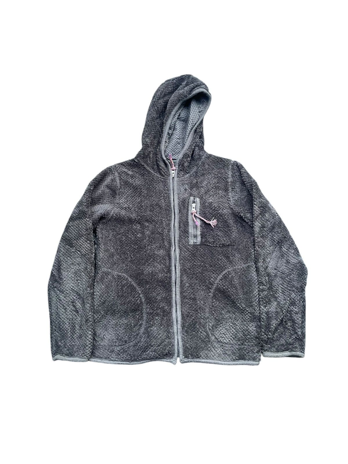 Japanese Brand Nappalm Sherpa Zipper Hoodie Size US S / EU 44-46 / 1 - 1 Thumbnail