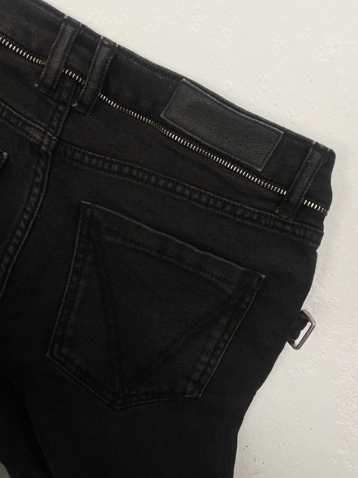 Zadig & Voltaire Zadig & Voltaire studded Elios Spikes denim Size US 30 / EU 46 - 4 Thumbnail