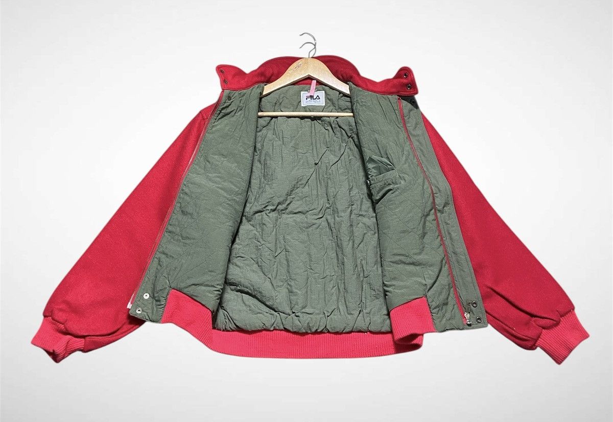Fila Vintage Fila Maglificio Wool Bomber Jacket Size US L / EU 52-54 / 3 - 4 Thumbnail