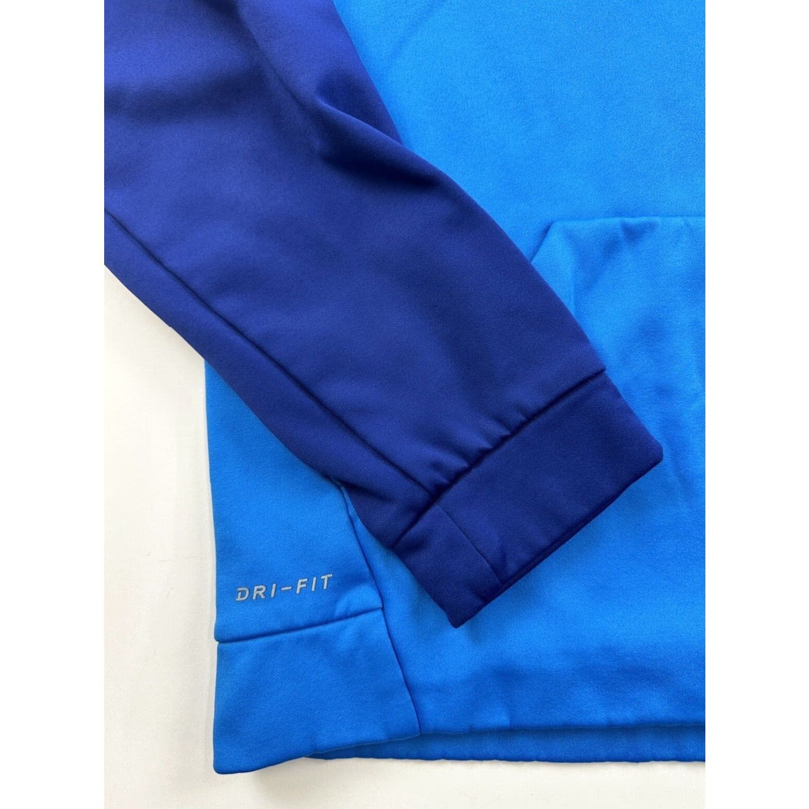 Nike Nike Hoodie Sweatshirt Mens Size M Blue Nike Spellout Long Sleeve Size US M / EU 48-50 / 2 - 2 Thumbnail