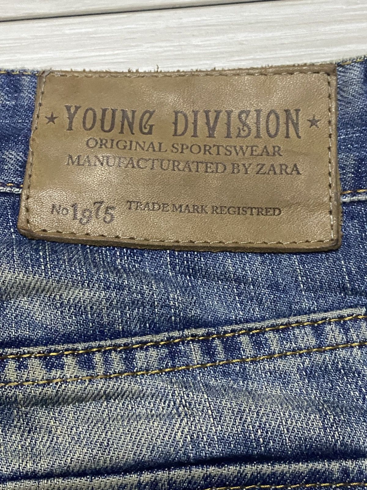 Rhude × Zara Vintage Zara Denim Mud Wash Distressed Loose Jeans Size US 34 / EU 50 - 17 Thumbnail