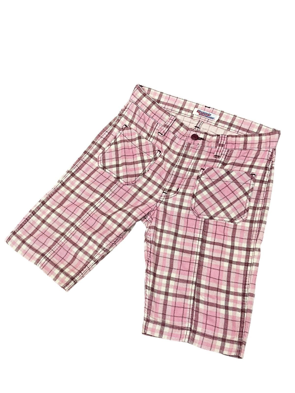 Hysteric Glamour Vintage Hysteric Glamour Pink Check Bush Pocket Shorts Size 28" / US 6 / IT 42 - 3 Thumbnail