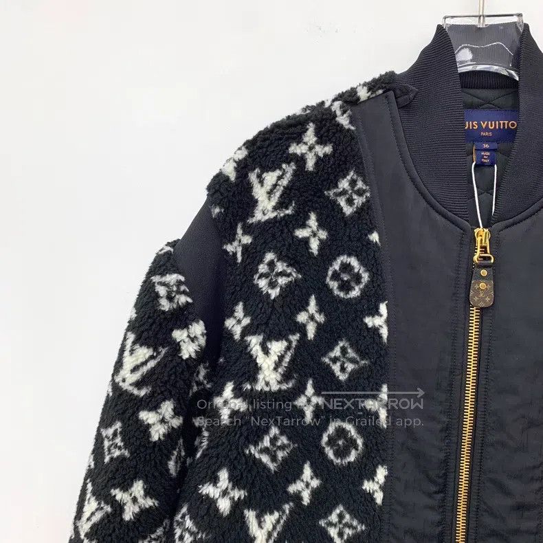 Louis Vuitton Louis Vuitton 24 black logo presbyopic full printed wool s Size XS / US 0-2 / IT 36-38 - 3 Thumbnail