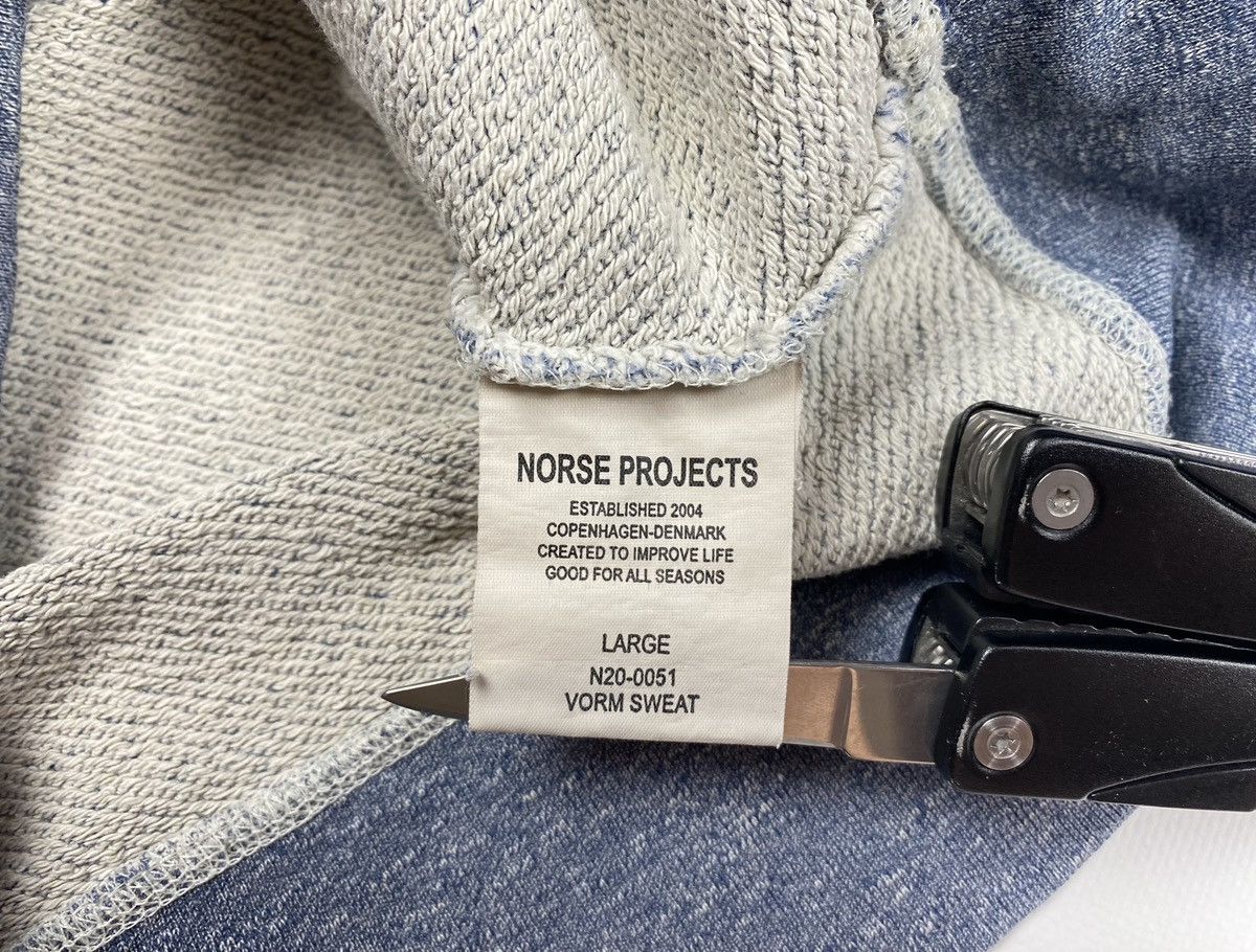 Norse Projects Norse Projects Sweatshirt Crewneck Vorm Model Size US L / EU 52-54 / 3 - 8 Thumbnail