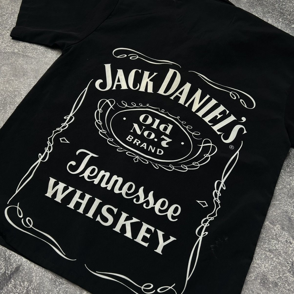 Vintage Vintage Jack Daniels 2005 Overprinted graphic button shirt Size US XL / EU 56 / 4 - 12 Thumbnail