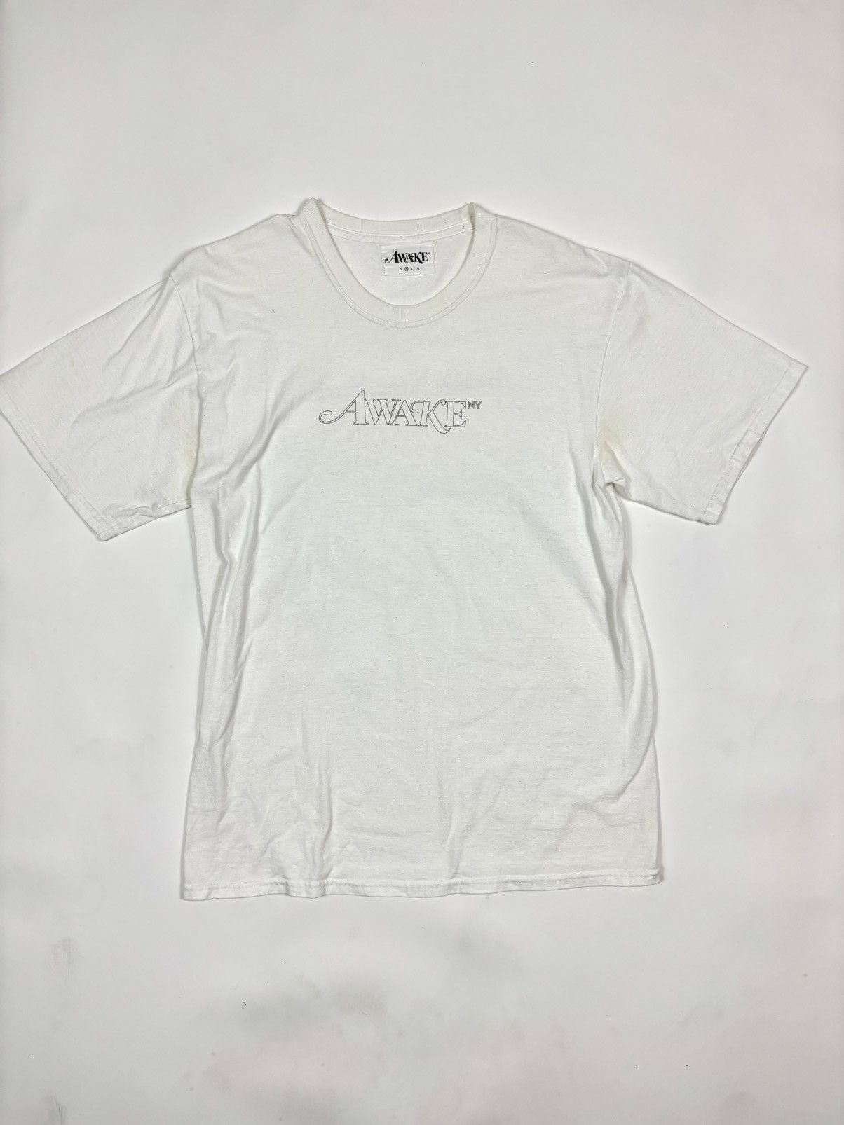 Awake NY Awake NY F/W 2020 Graphic Tee White Size US M / EU 48-50 / 2 - 1 Thumbnail