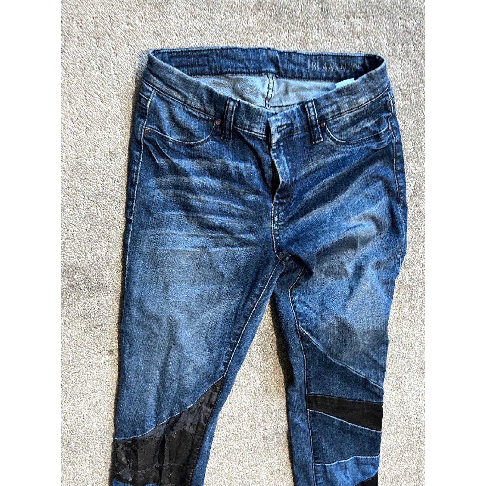 Vintage BLANKNYC Women's Skinny Classique Jeans Size 27 Everyday Blue Denim 5-Pocket Design Slim Regular California? Size 27" / US 4 / IT 40 - 4 Thumbnail