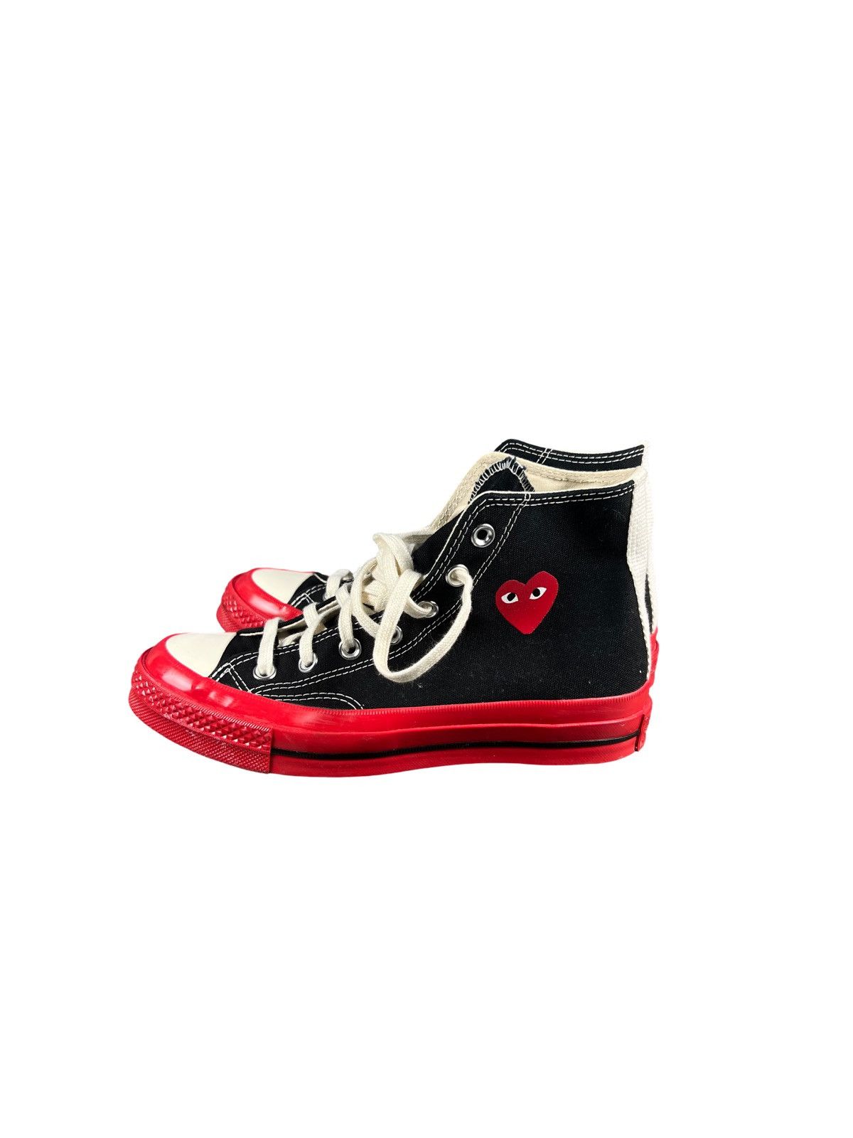 Comme des Garcons Comme des Garçons PLAY x Converse – Black/Red Sole Size US 5 Size US 5 / EU 37 - 5 Thumbnail