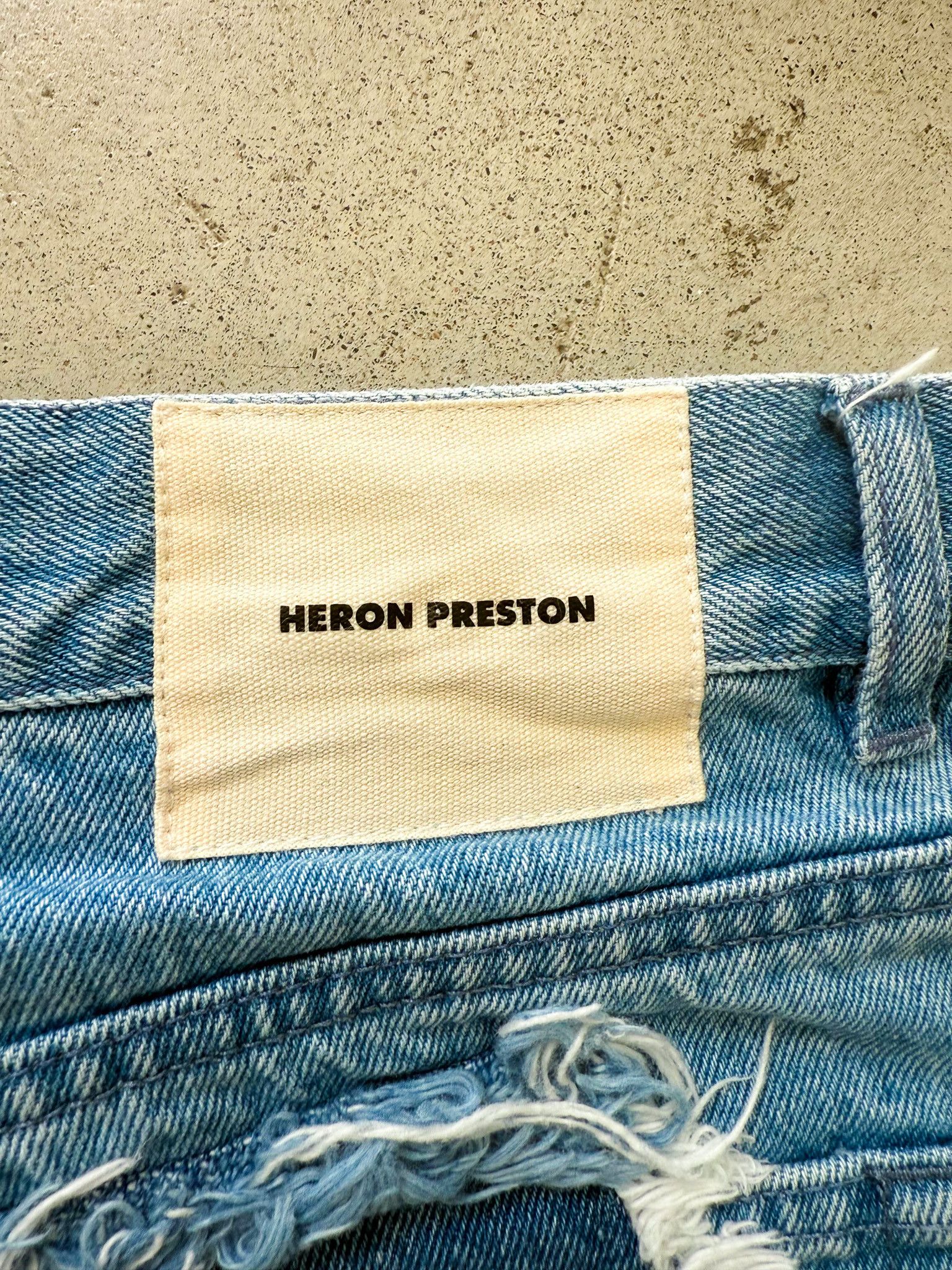 Heron Preston Heron Preston Patchwork 5-Pocket Jeans Size US 34 / EU 50 - 4 Thumbnail