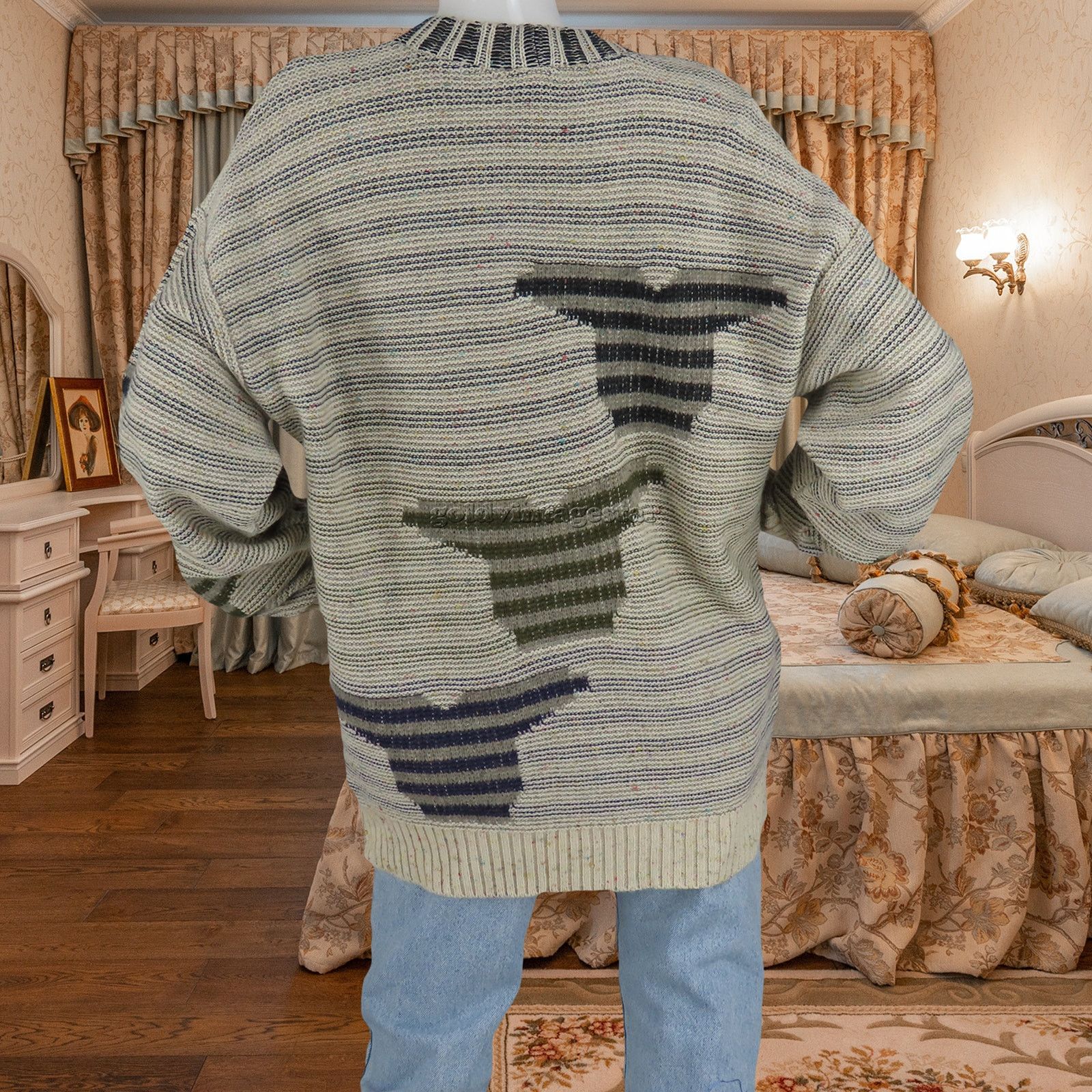 Carlo Colucci Vintage Carlo Colucci Pullover Jumper 3D Wool Knit Sweater Size XL / US 12-14 / IT 48-50 - 4 Thumbnail