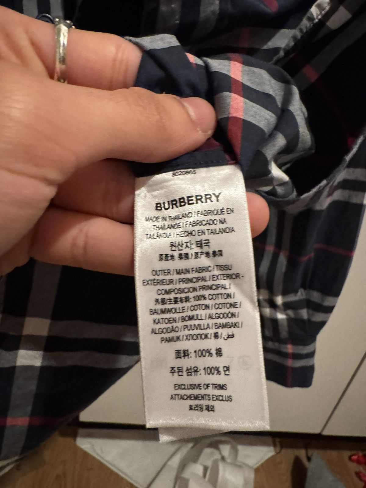 Burberry Burberry Check Shirt Size US S / EU 44-46 / 1 - 8 Thumbnail