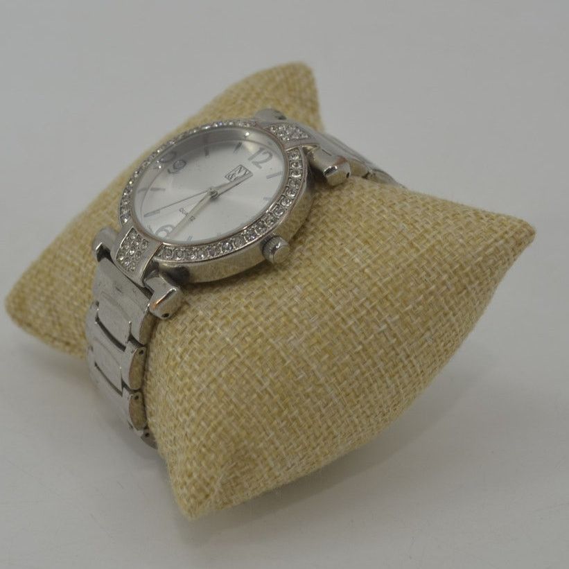 Other NY&C Stainless Steel Womens Analog Rhinestone Watch Silver Size ONE SIZE - 6 Thumbnail
