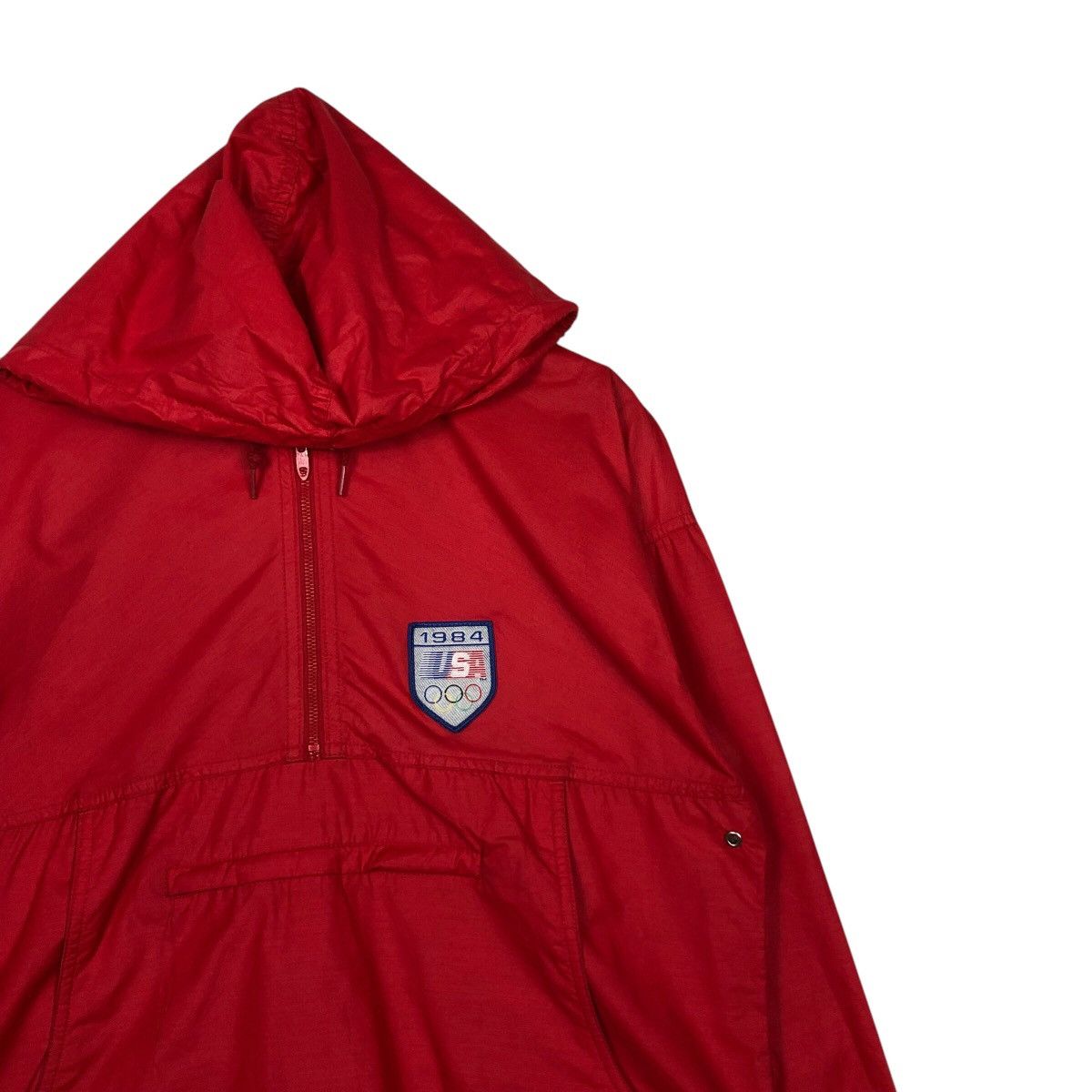 Levi's × Vintage 📌Vintage Anorak Jacket Pull Over Levi's Olympic 1984 Size US S / EU 44-46 / 1 - 7 Thumbnail