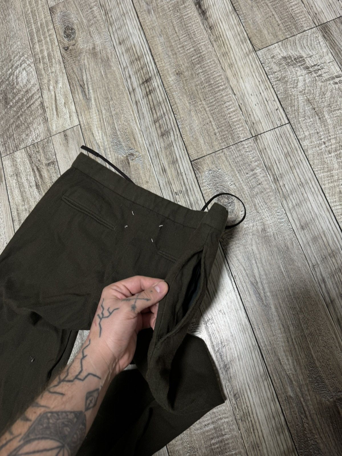 Maison Margiela Maison Margiela SS17 Wool Draw String Pants size 50 Size US 33 - 10 Thumbnail